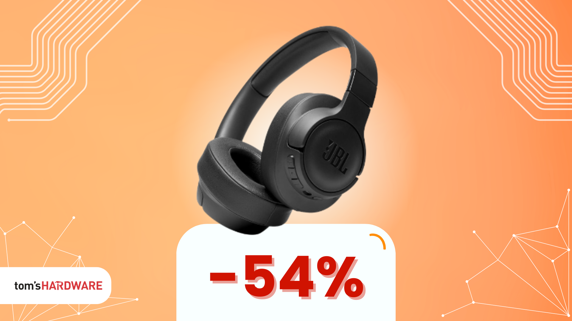 Cuffie JBL Tune 760NC a METÀ PREZZO: vivi la musica a soli 60€!