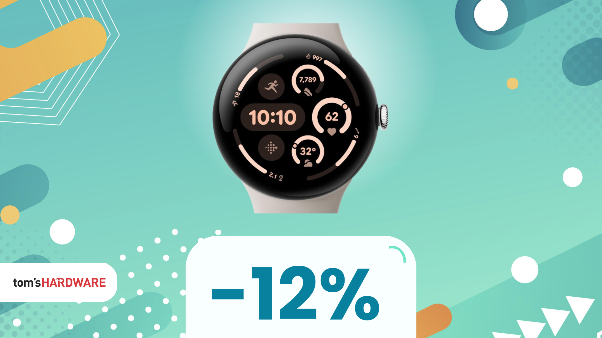 Porta un personal trainer sempre al polso con Google Pixel Watch 3, ora in SCONTO! -12%