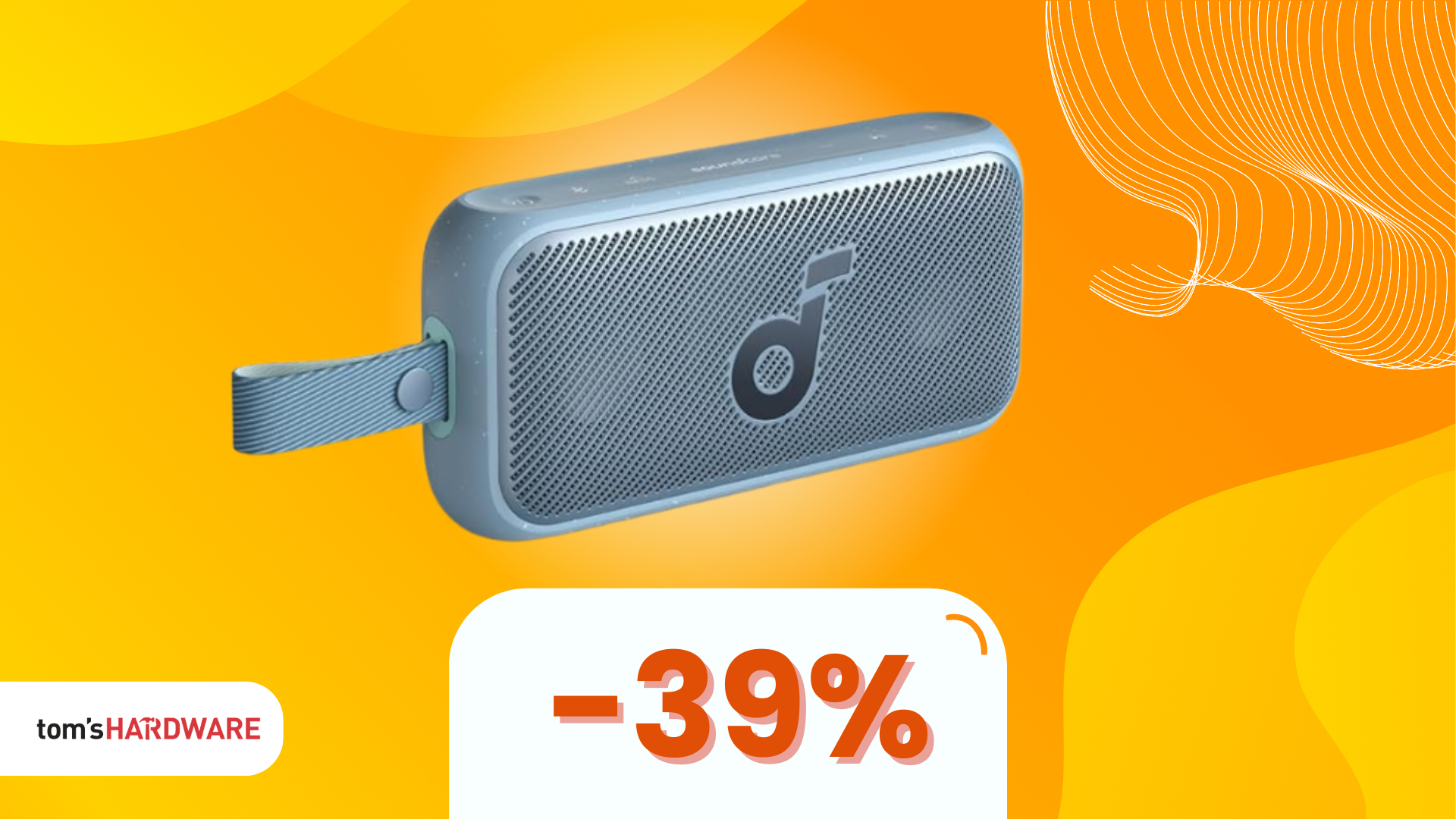 Speaker Soundcore a soli 55€: resistente alle feste, all’acqua e alle cadute!