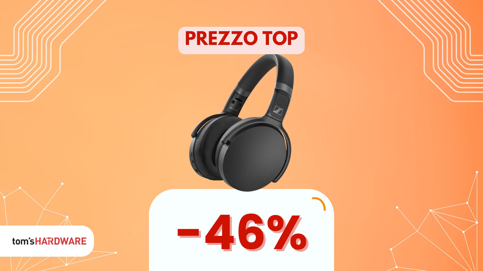 Le cuffie Sennheiser, sempre disponibili al Prime Day, oggi a -46%