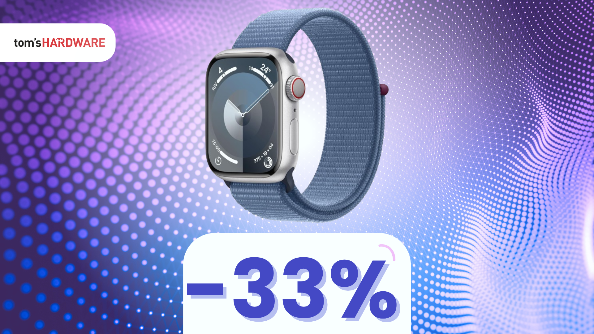 SCONTO IMPERDIBILE del 33% su Apple Watch Series 9: il tuo alleato per fitness e salute!