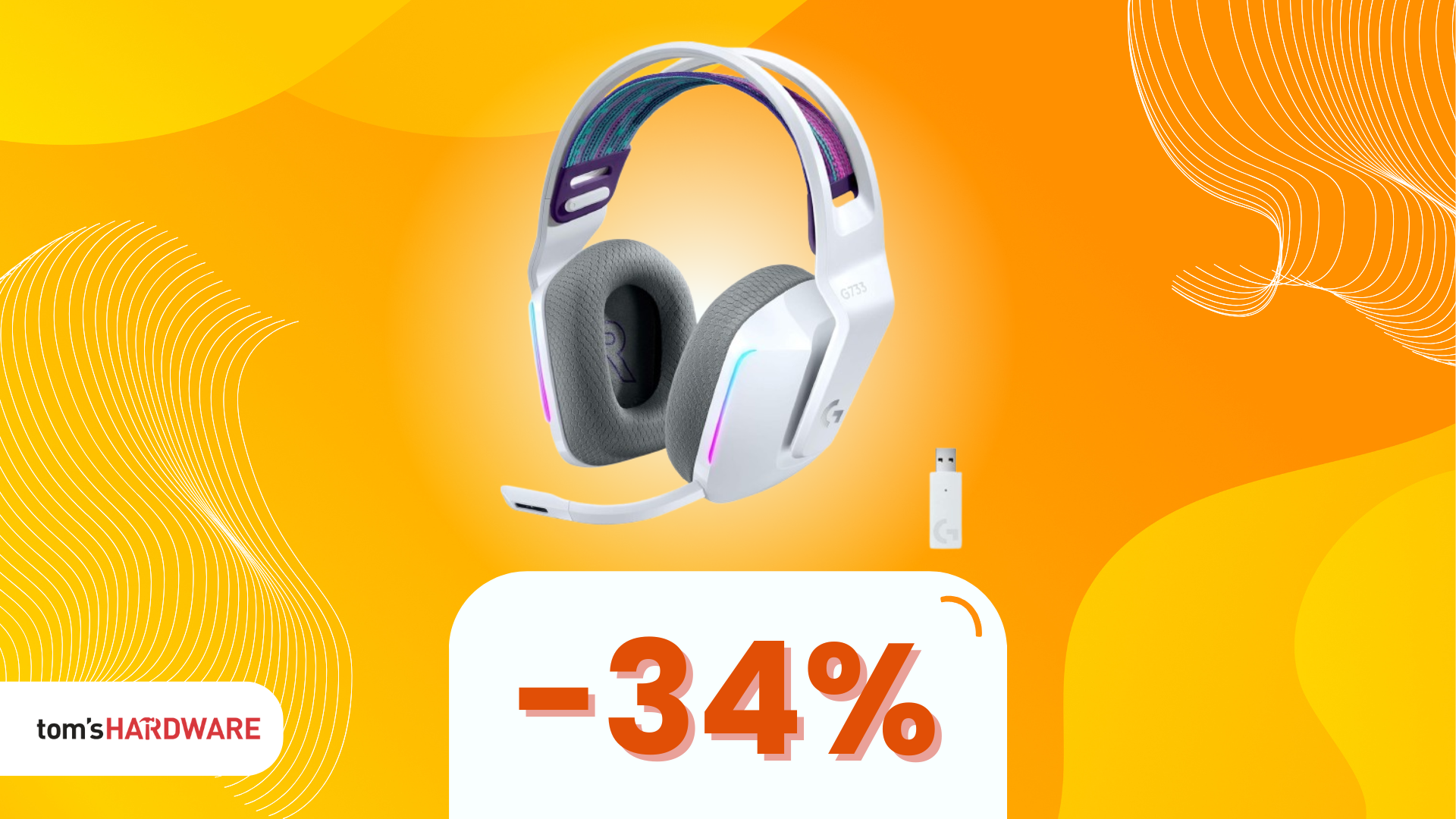 Le Logitech G733 Lightspeed sono le cuffie gaming wireless che stavi aspettando: approfitta di questo SUPER SCONTO!