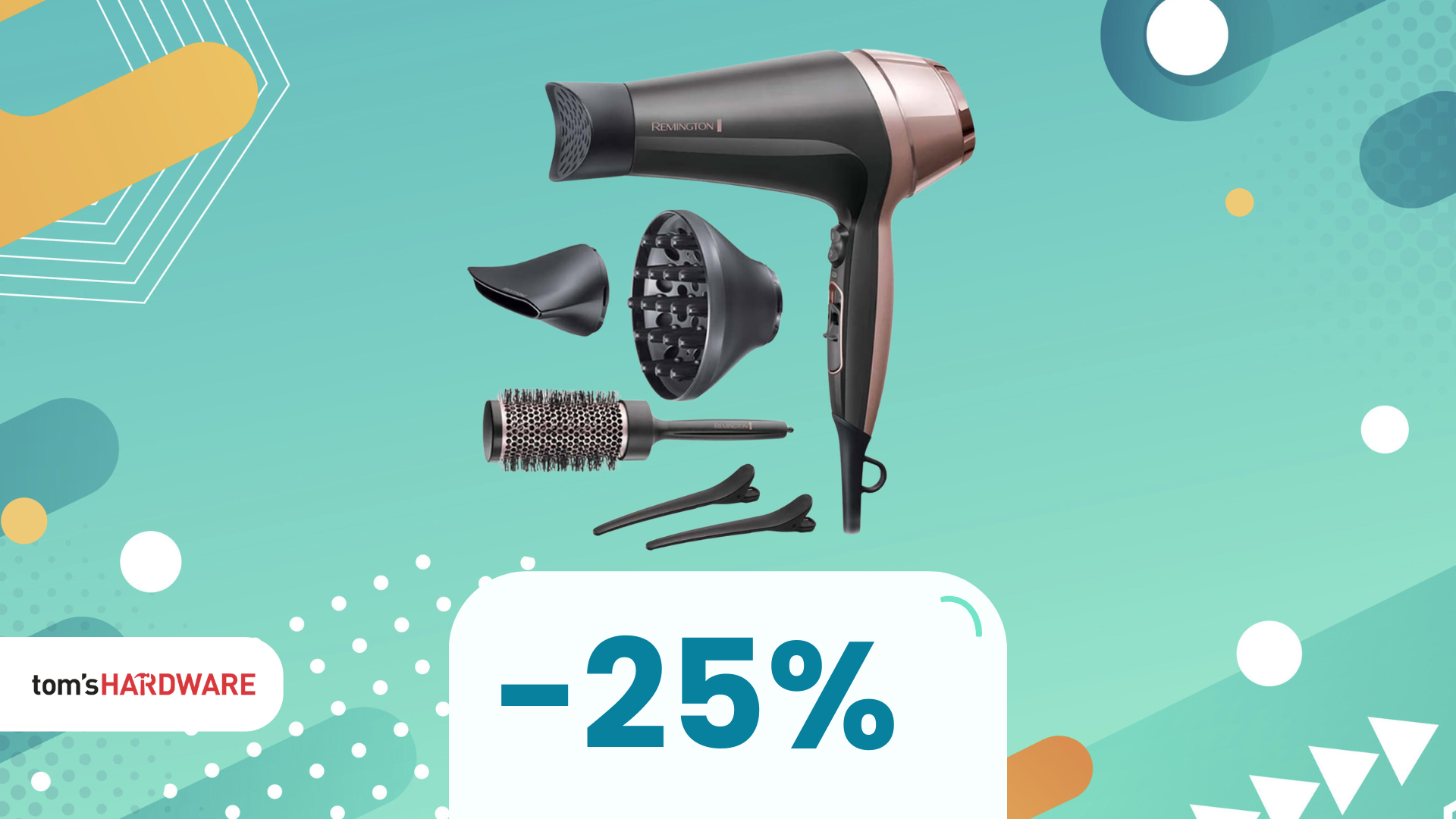 Fai felice il tuo partner fissato con i capelli: asciugacapelli Remington 2200W a un prezzo SHOCK! (-25%)