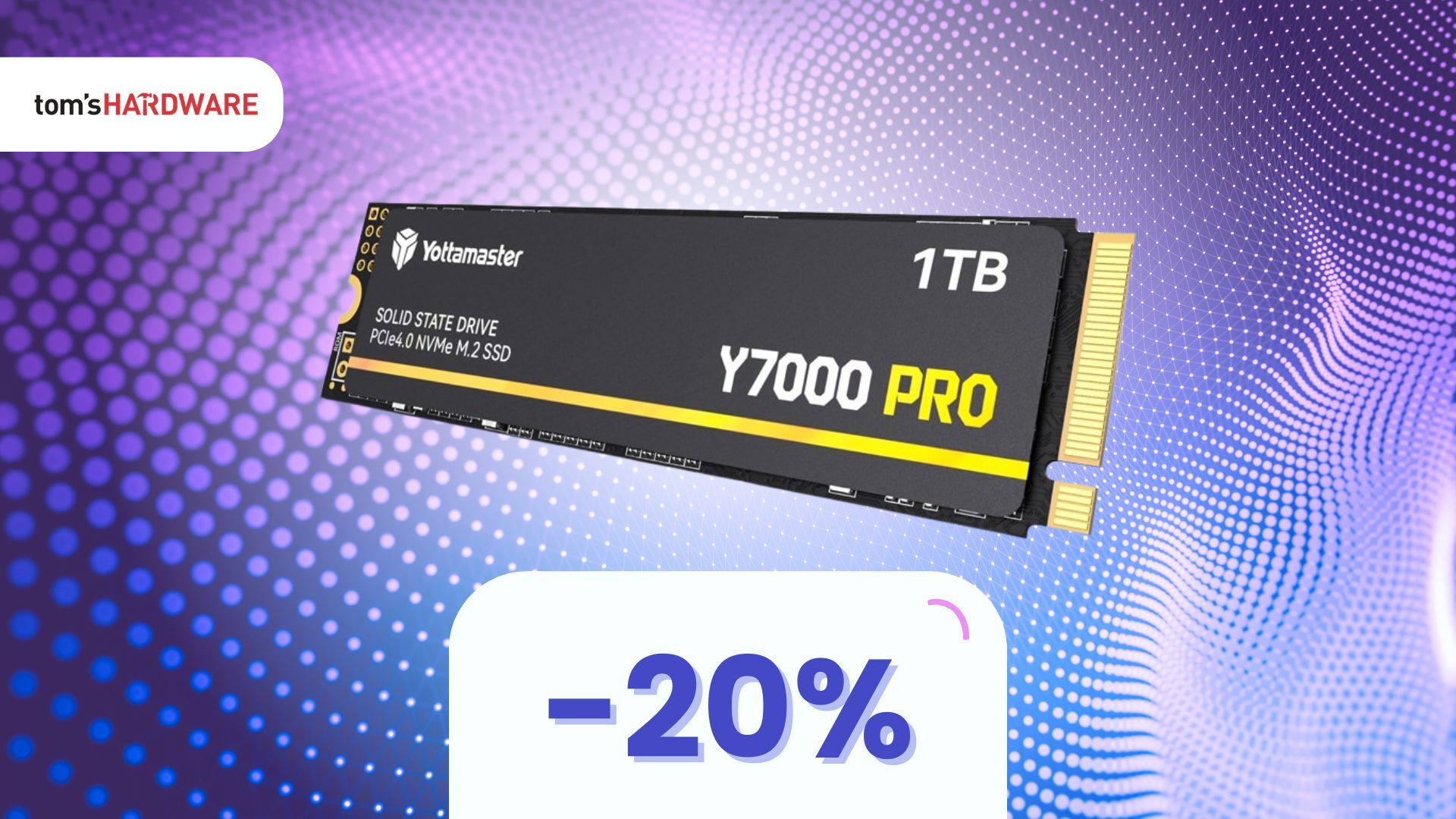 Con questo coupon, SSD da 1TB e 7000MB/s a soli 56€