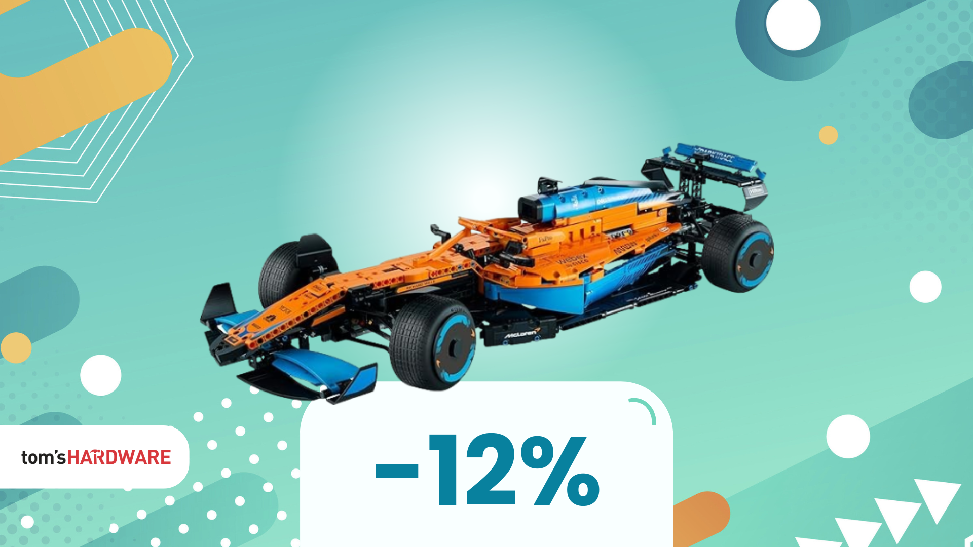 Monoposto McLaren F1 LEGO a soli 175€: tutti in pista!