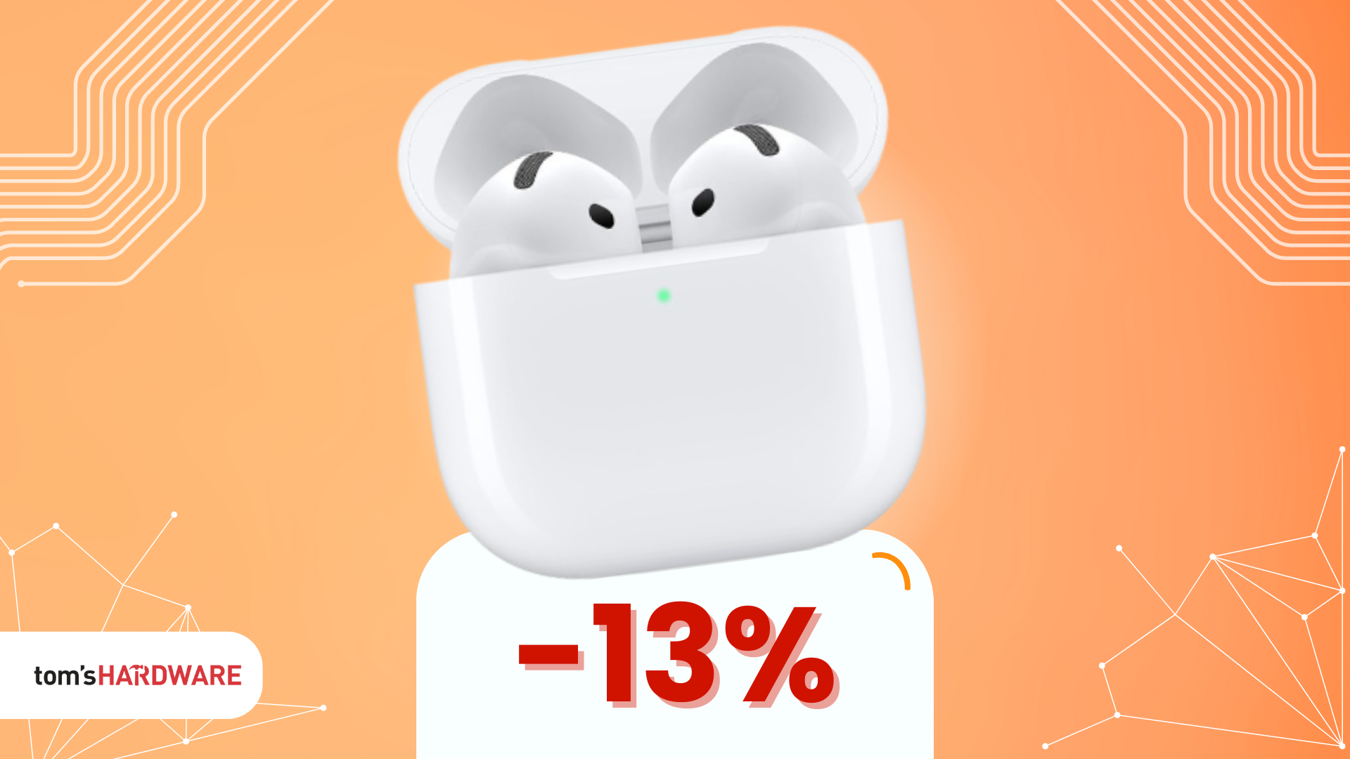 Vendutissimi su Amazon: AirPods 4 a soli 129€!