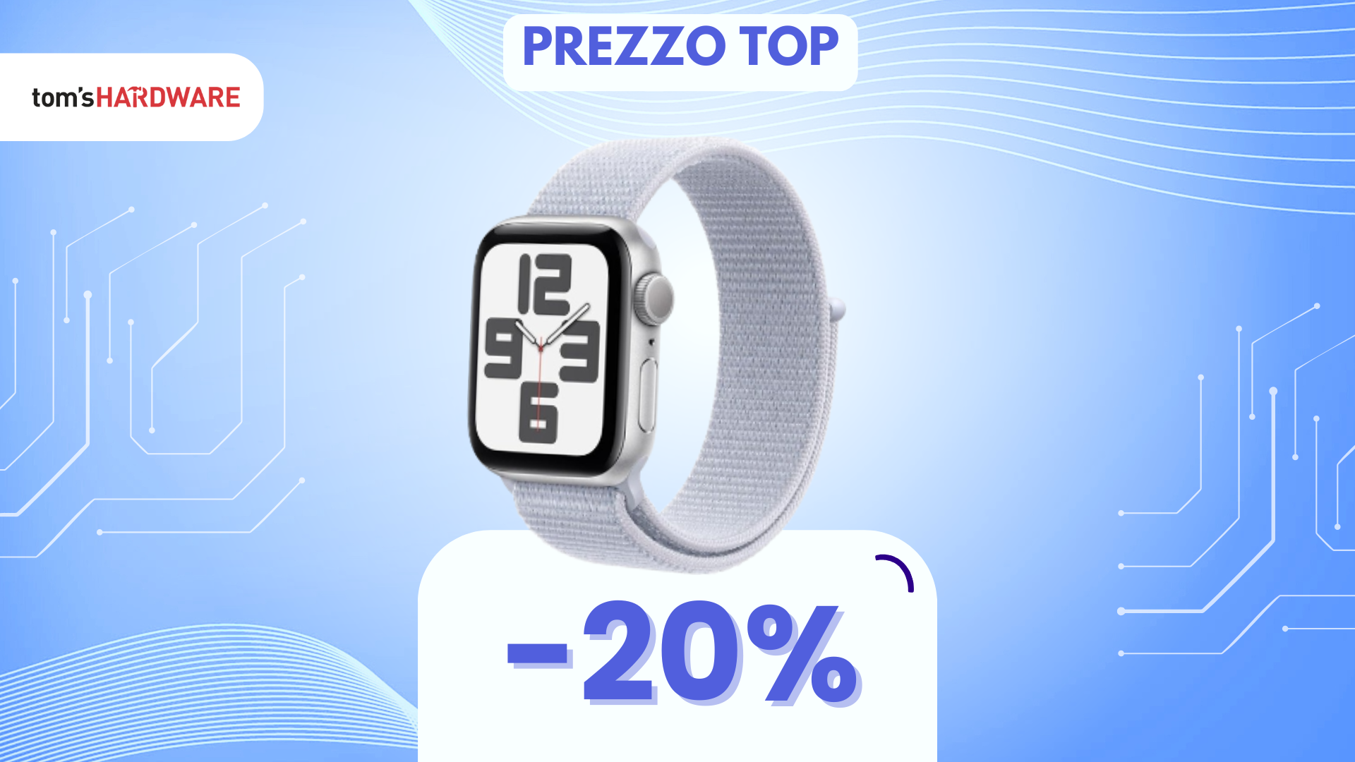 Pazzesco sconto del 20% per l'Apple Watch SE: oggi a solo 199€!