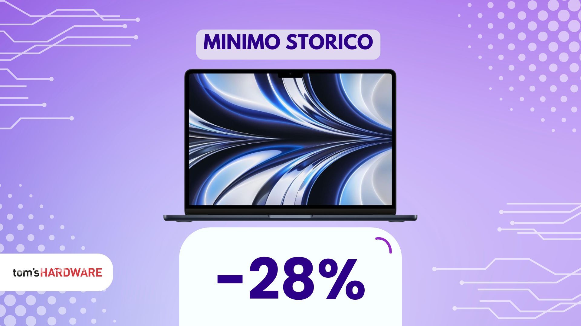 Con il -28%, questo MacBook Air scende sotto i 900€: è l'offerta top!