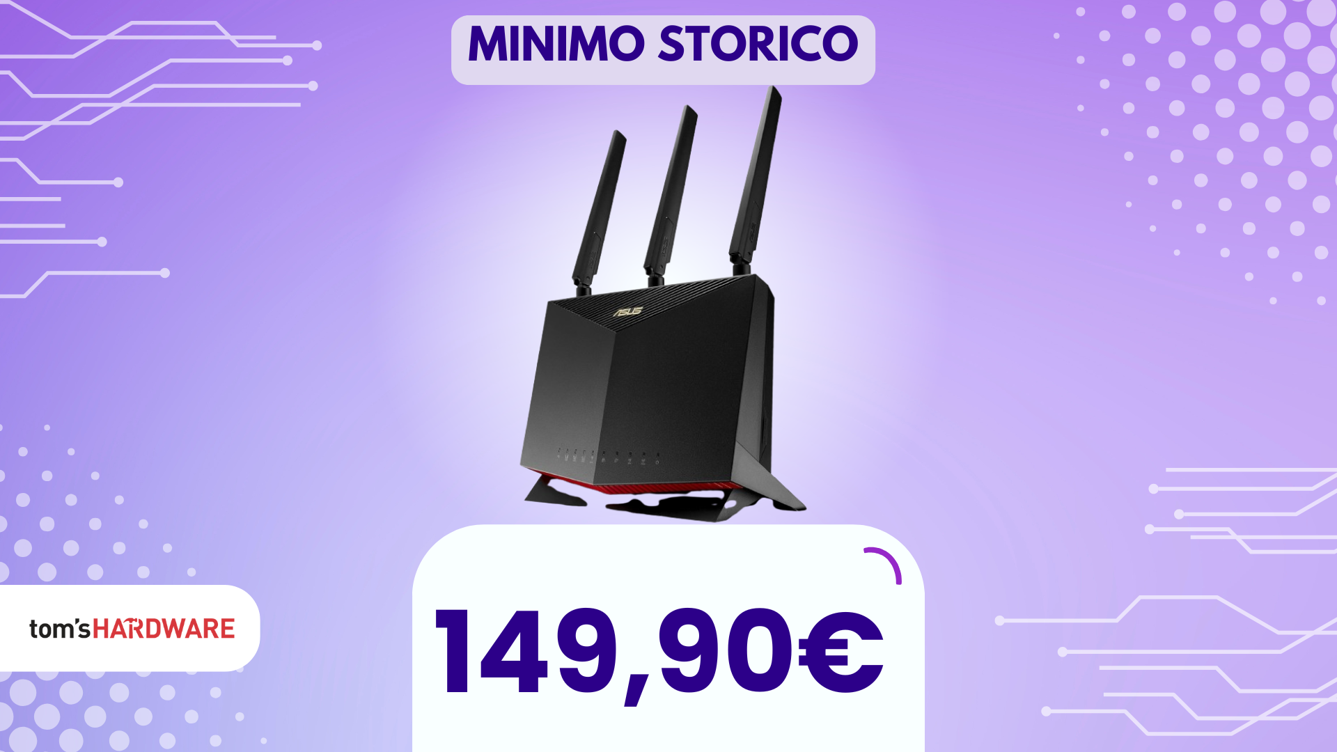 Elimina i punti morti in casa con questo router ASUS, oggi al MINIMO STORICO!