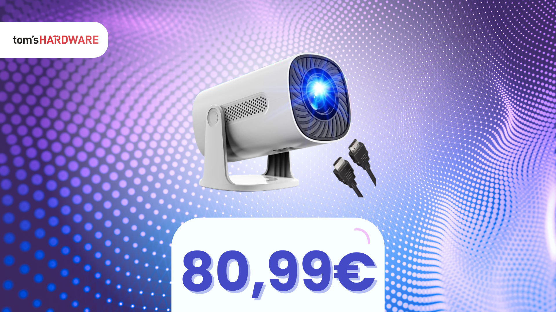 DOPPIO SCONTO su questo mini proiettore portatile! Il cinema sempre in tasca!