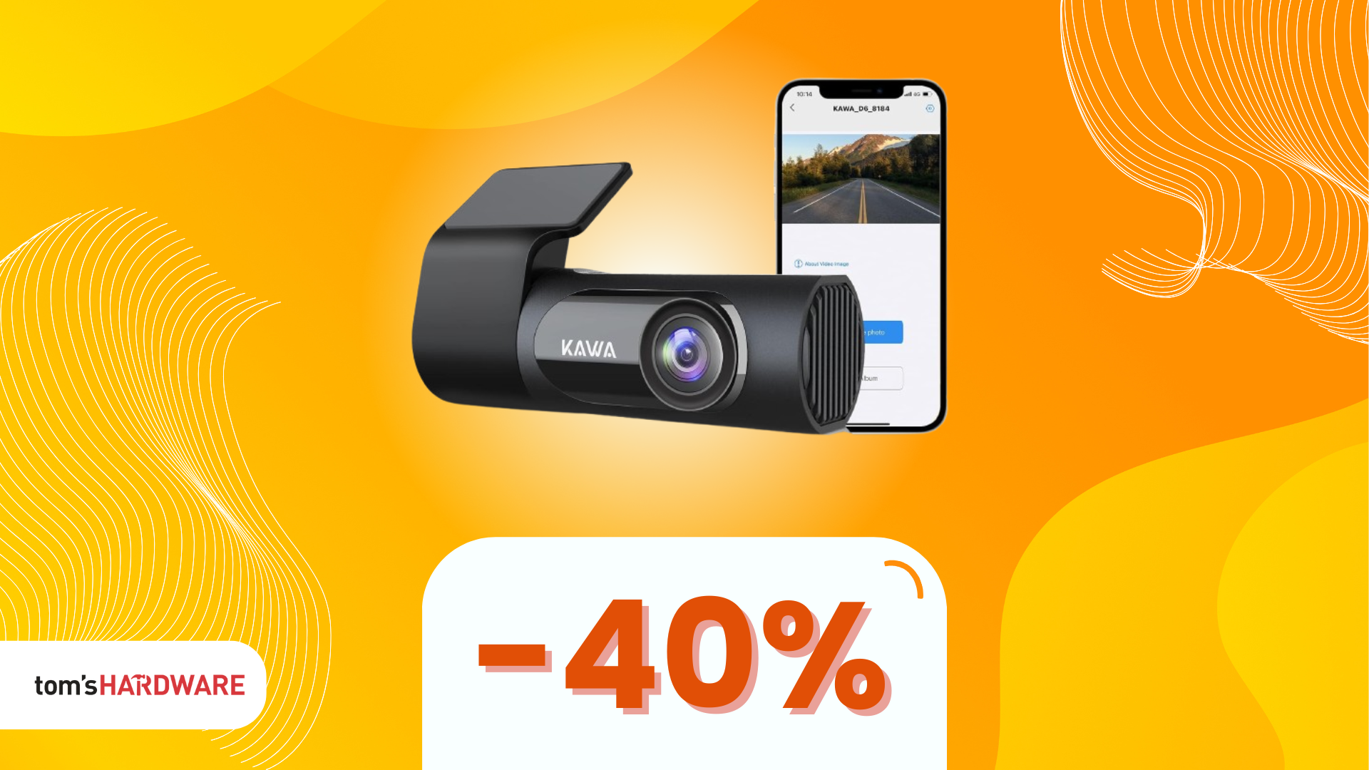 Guida con tranquillità grazie a questa dash cam, oggi con il 40% di SCONTO!