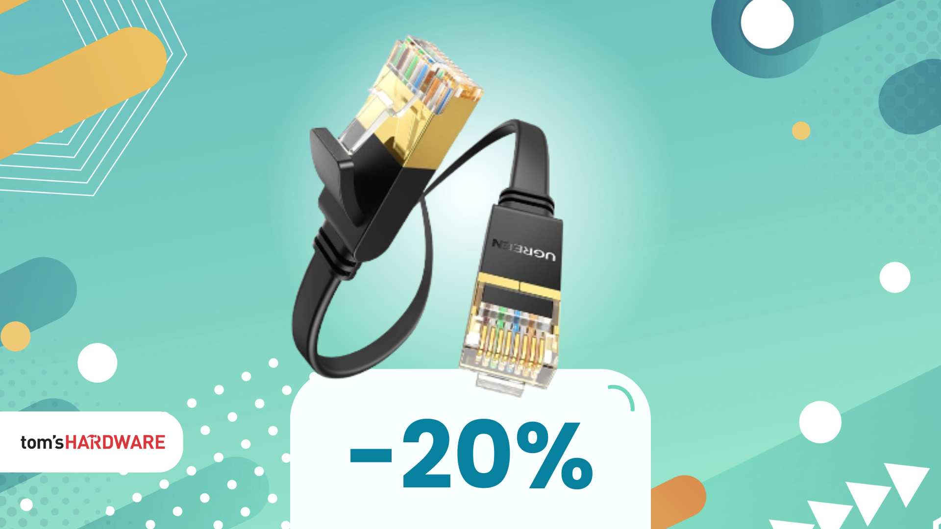 Cavo Ethernet a soli 4€: super veloce, super piatto, super tutto!