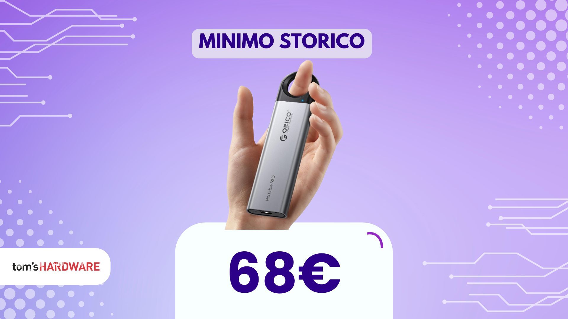 Minimo storico (68€) per un SSD 1TB che puoi usare ovunque, anche con lo smartphone