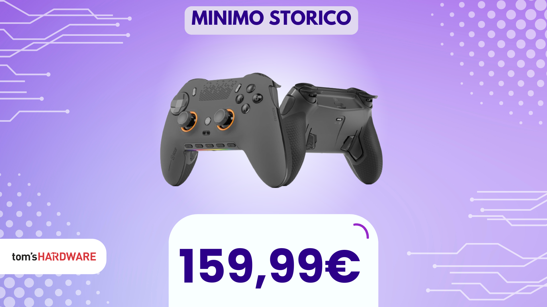 Migliora il tuo gaming con Scuf Envision Pro, il controller scelto dai professionisti, oggi al MINIMO STORICO!