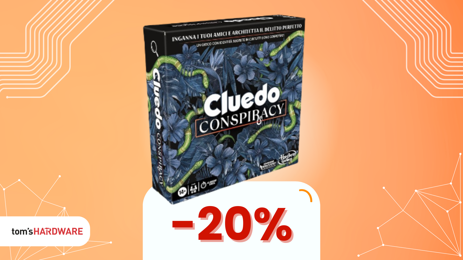 Cluedo Conspiracy a soli 16€: un adrenalinico gioco di strategia!