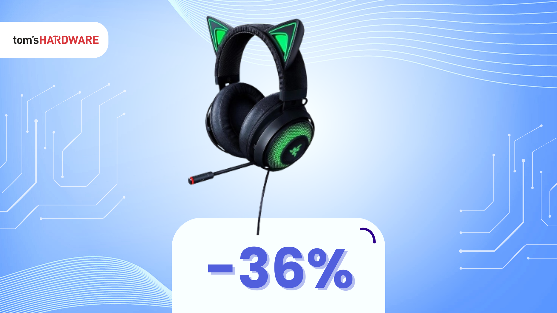 Cuffie Razer Kraken Kitty a 108€: quelle orecchie da gatto sono STUPENDE!