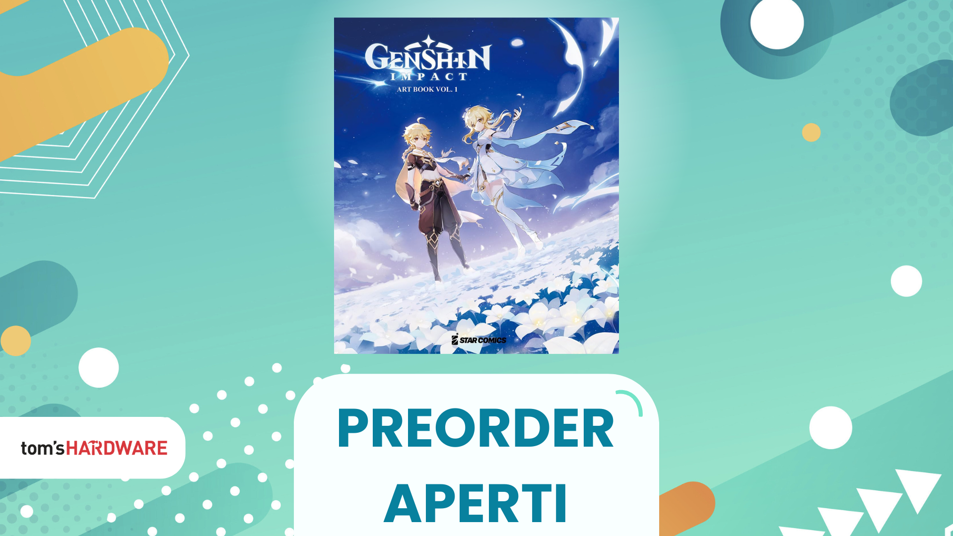 Genshin Impact: aperti i PREORDER degli artbook ufficiali!