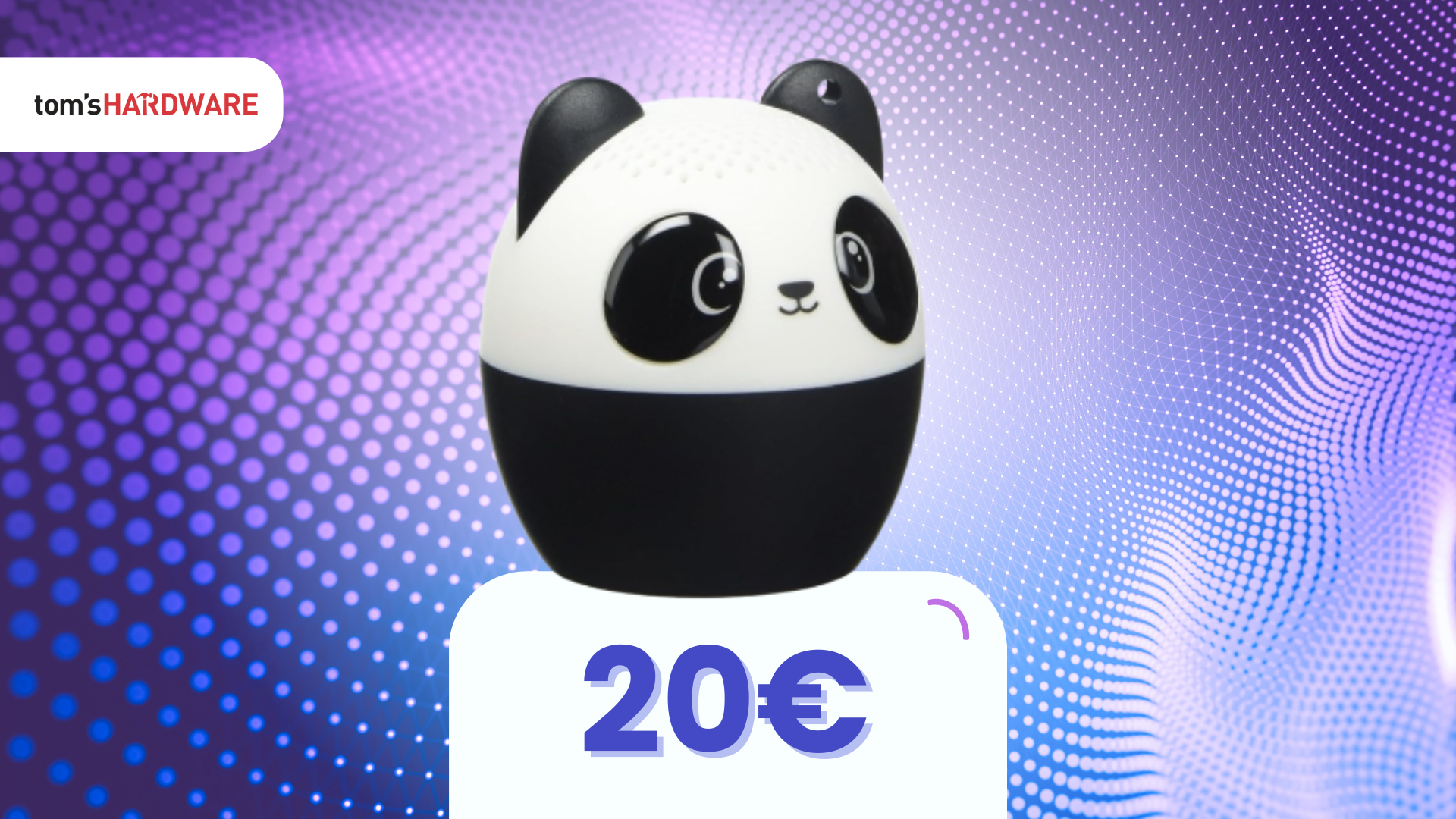 Un simpatico panda come mini speaker portatile a soli 20€!