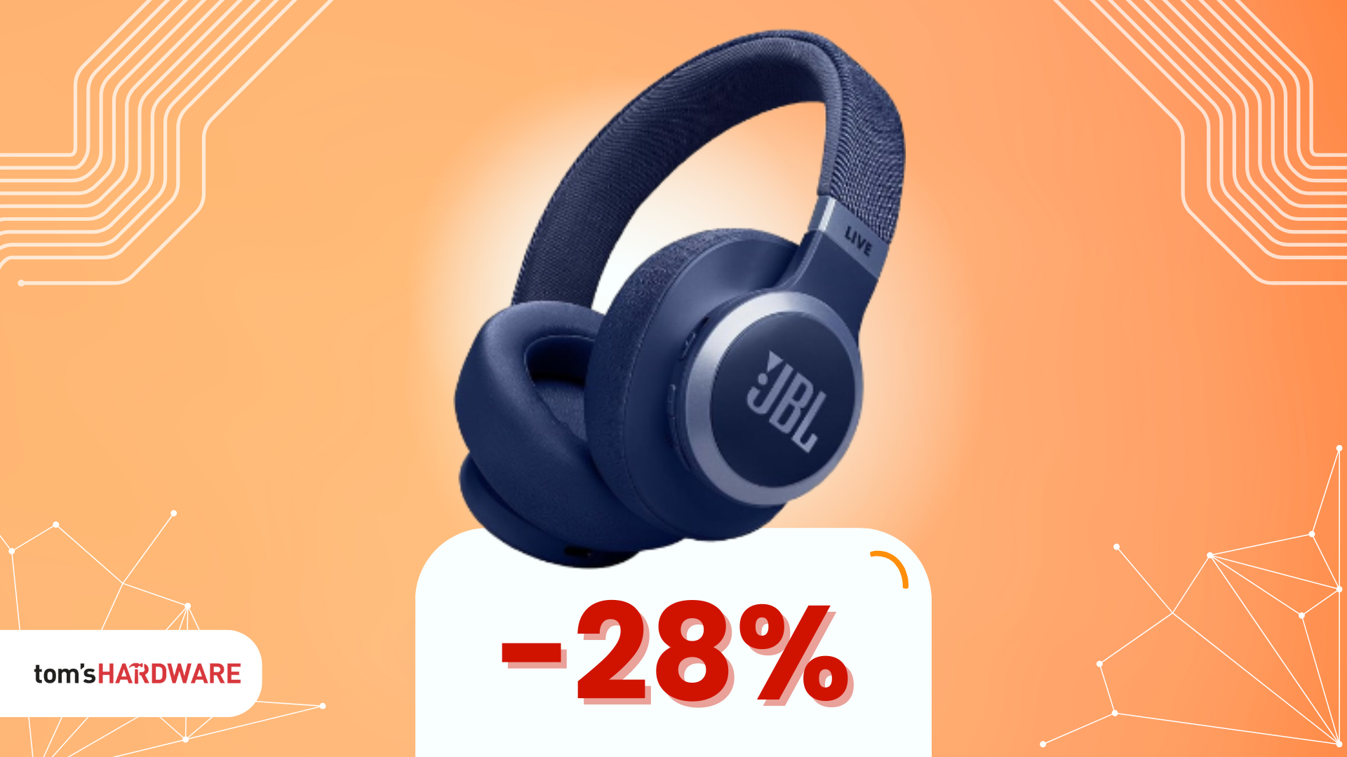 Cuffie JBL a soli 130€ per ascoltare il mondo solo quando volete!