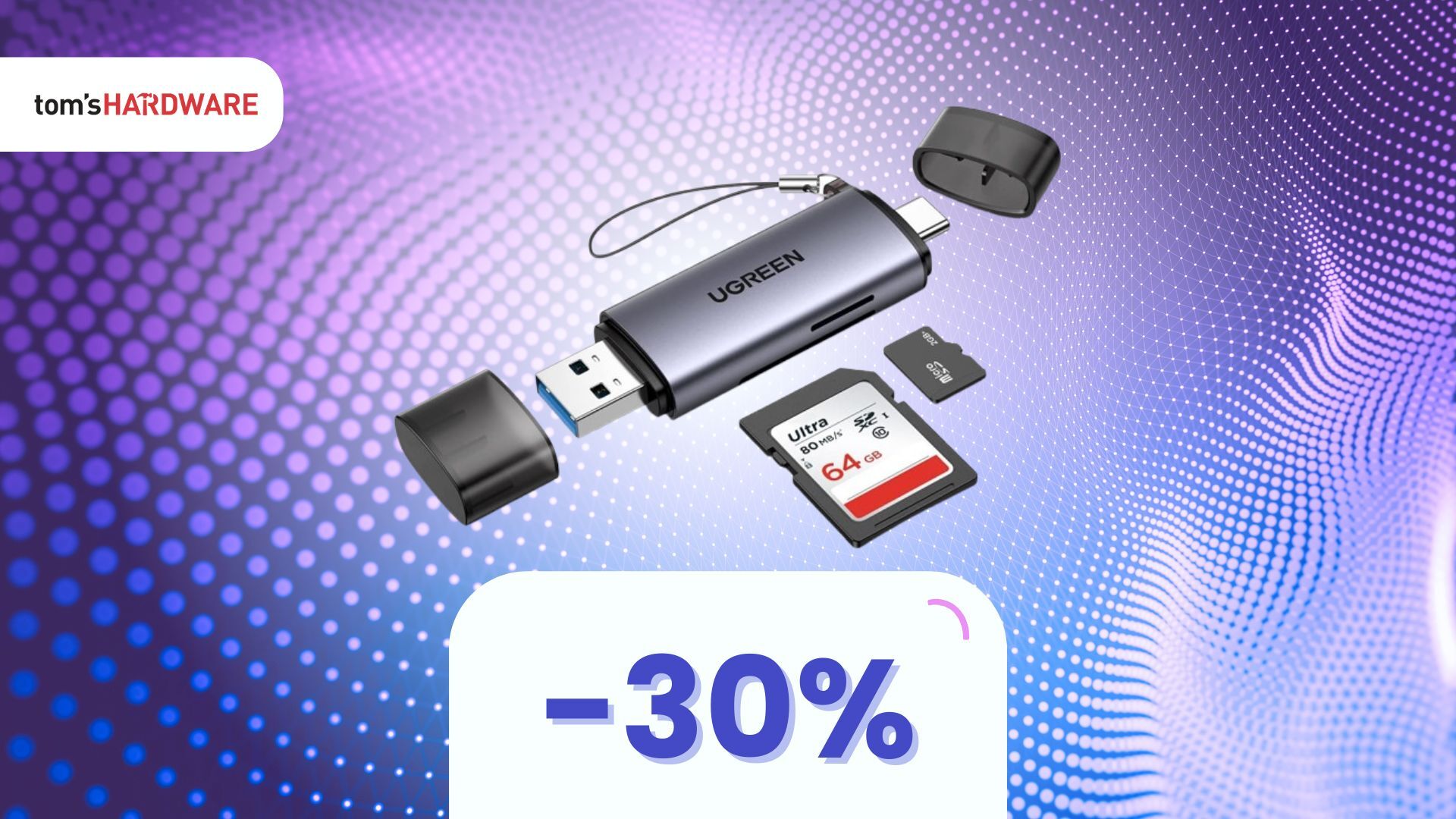 Hai una memoria SD con file da recuperare? Scopri l'adattatore per collegarla, a super sconto