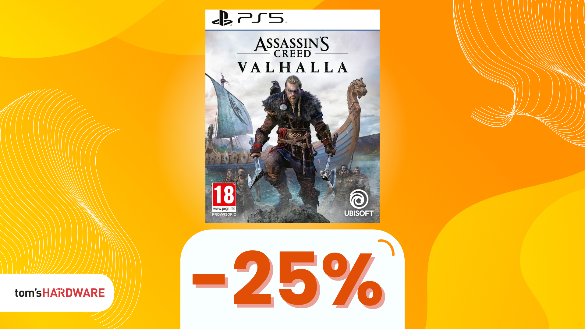 Vivi l'epopea vichinga con Assassin’s Creed Valhalla, oggi a SOLI 15€!