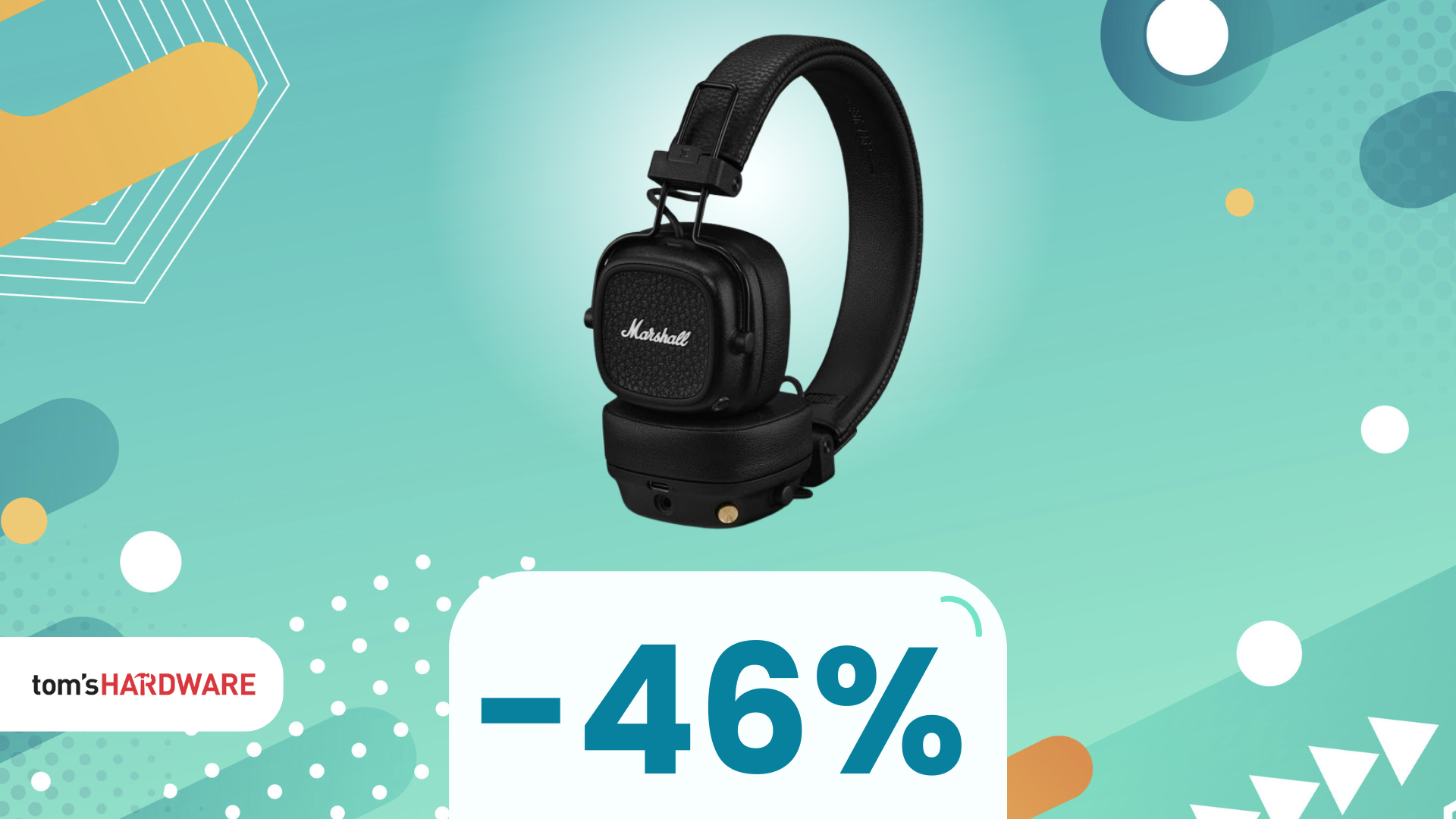 Esperienza sonora premium con le Marshall Major V, oggi a META' PREZZO! -46%