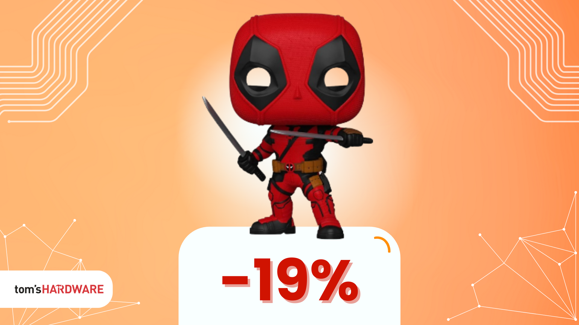 Ehi tu: oggi c'è il Funko Pop di Deadpool a soli 13€!