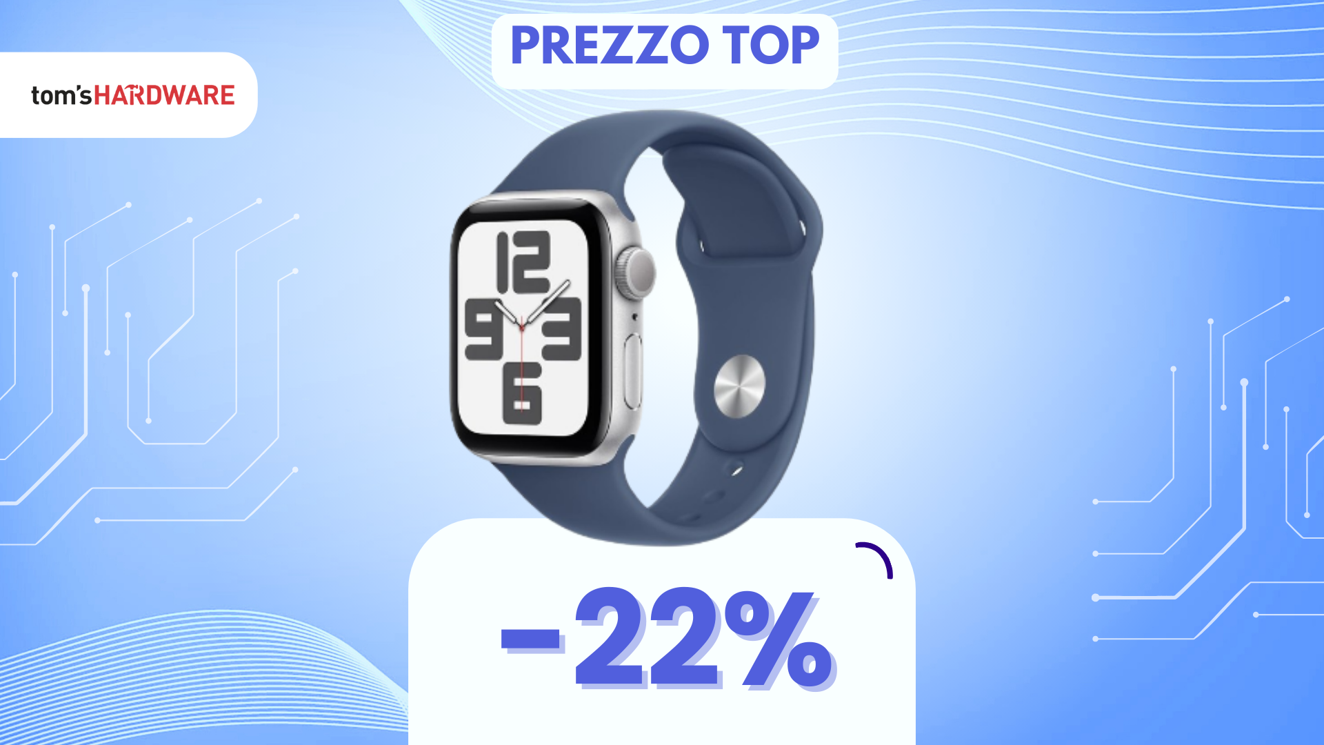 Apple Watch SE a 202€: sconto PAZZESCO del 22%!