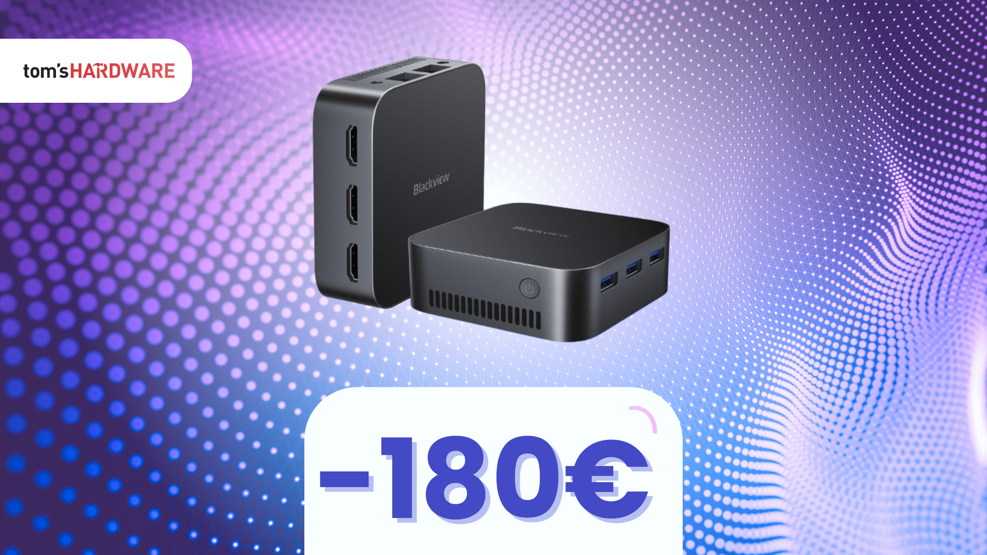 DOPPIO SCONTO su questo potente miniPC, perfetto per l'ufficio!