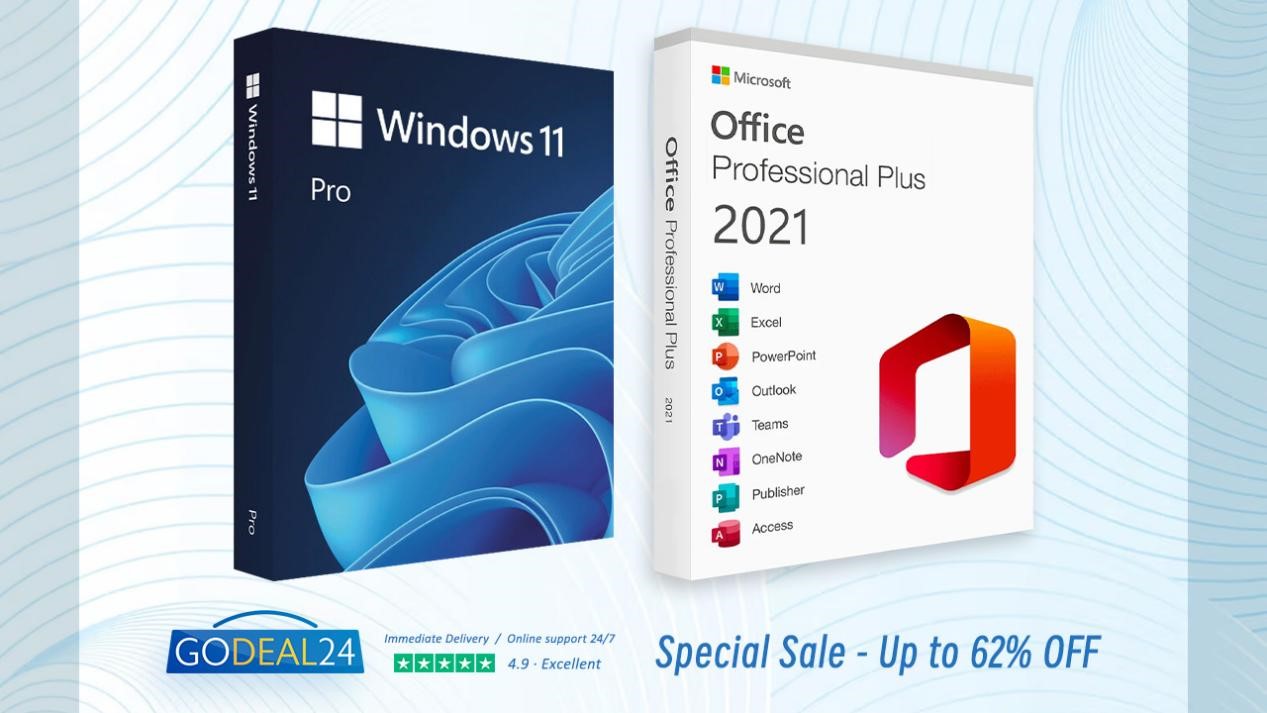 Office a vita e Windows 11 Pro, a partire da 10€