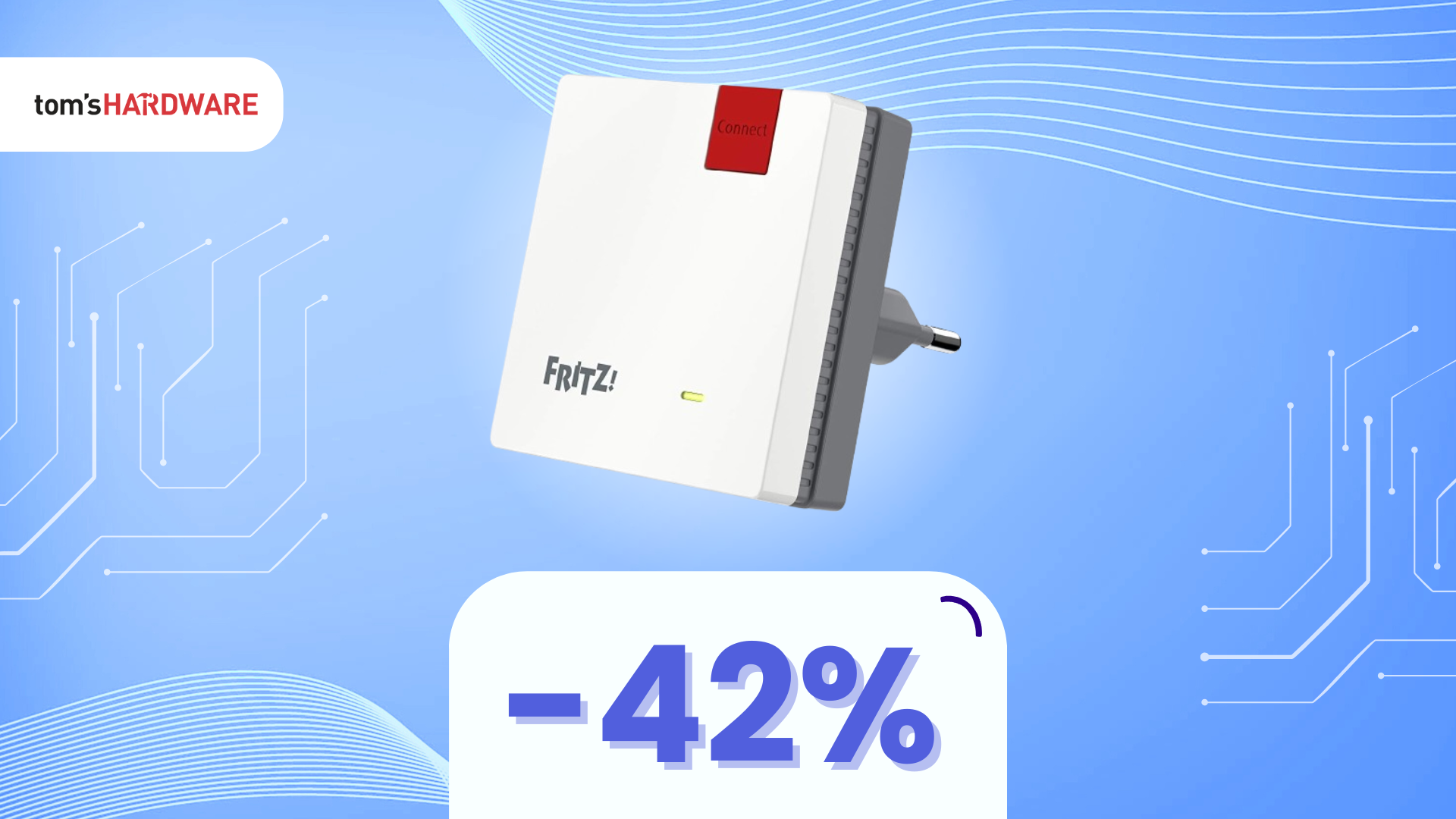 Espandi la tua rete con FRITZ!Repeater 600: copertura Wi-Fi completa a un PREZZO IMBATTIBILE! -42%