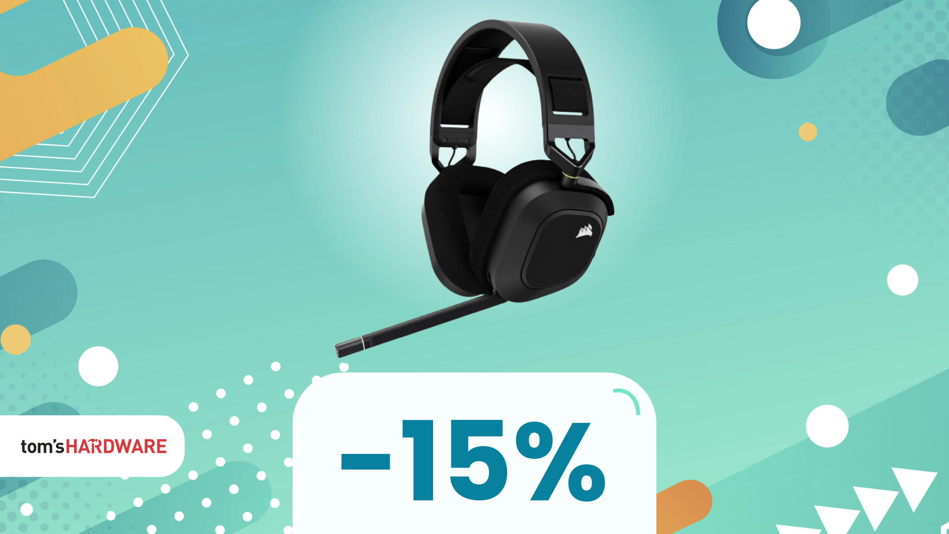 Audio da professionista con le Corsair HS80 RGB Wireless: oggi in SCONTO!