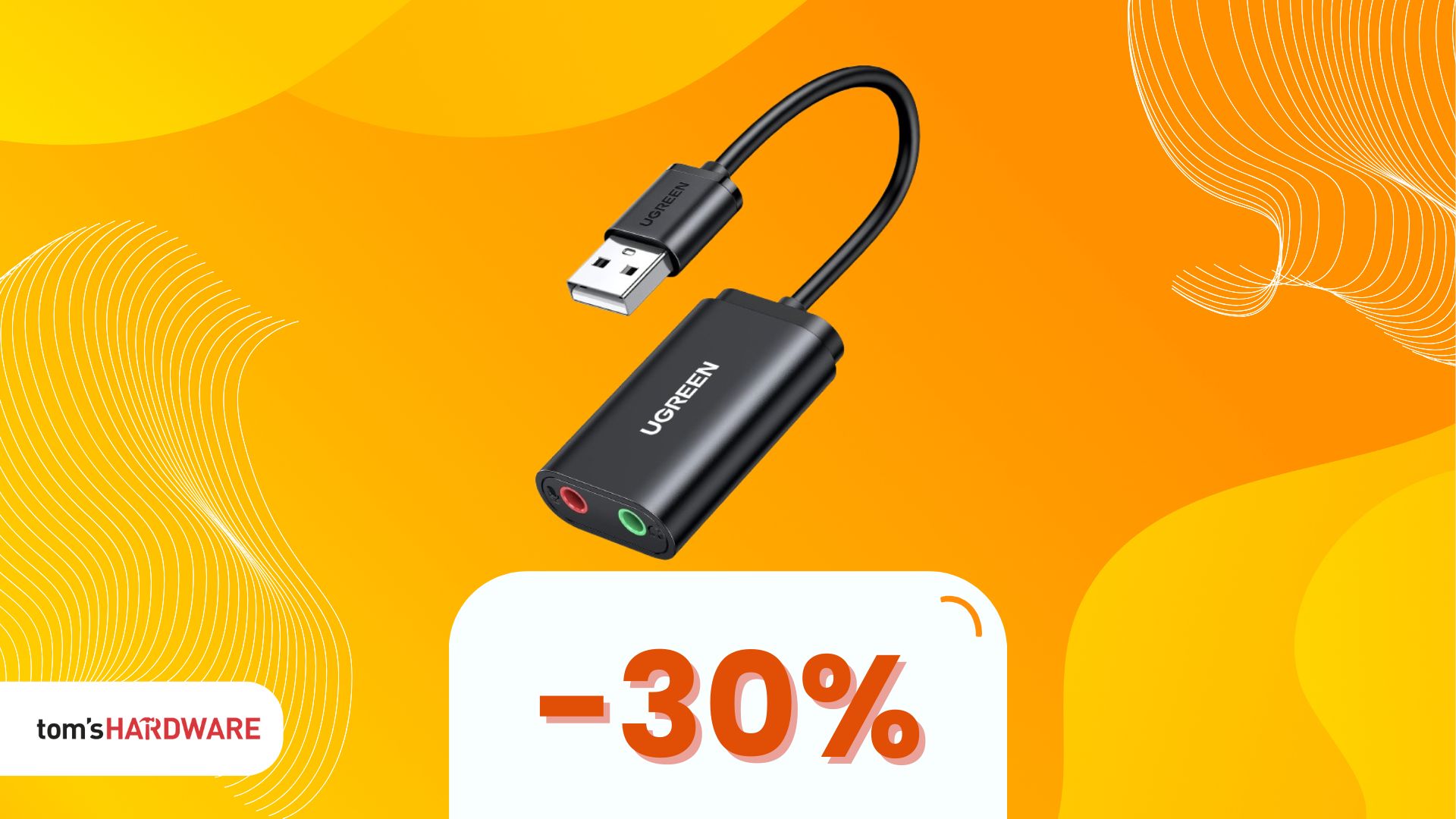 Problemi audio? Risolvi con questa scheda audio USB e risparmia il 30%