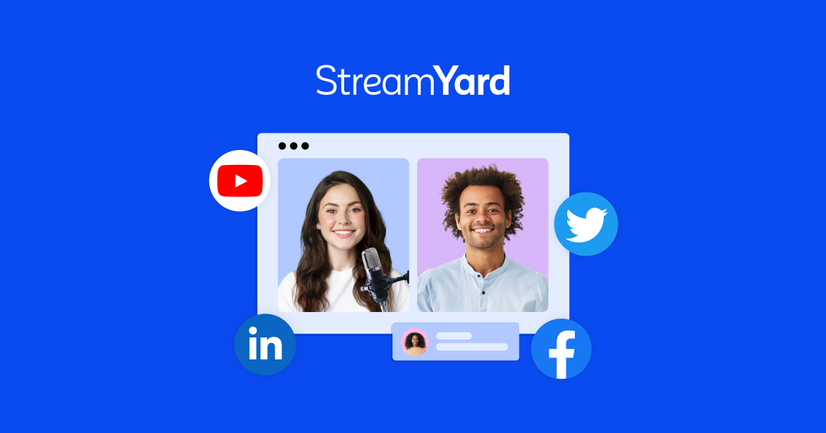 Streamyard: il miglior software per streaming, disponibile sul mercato.