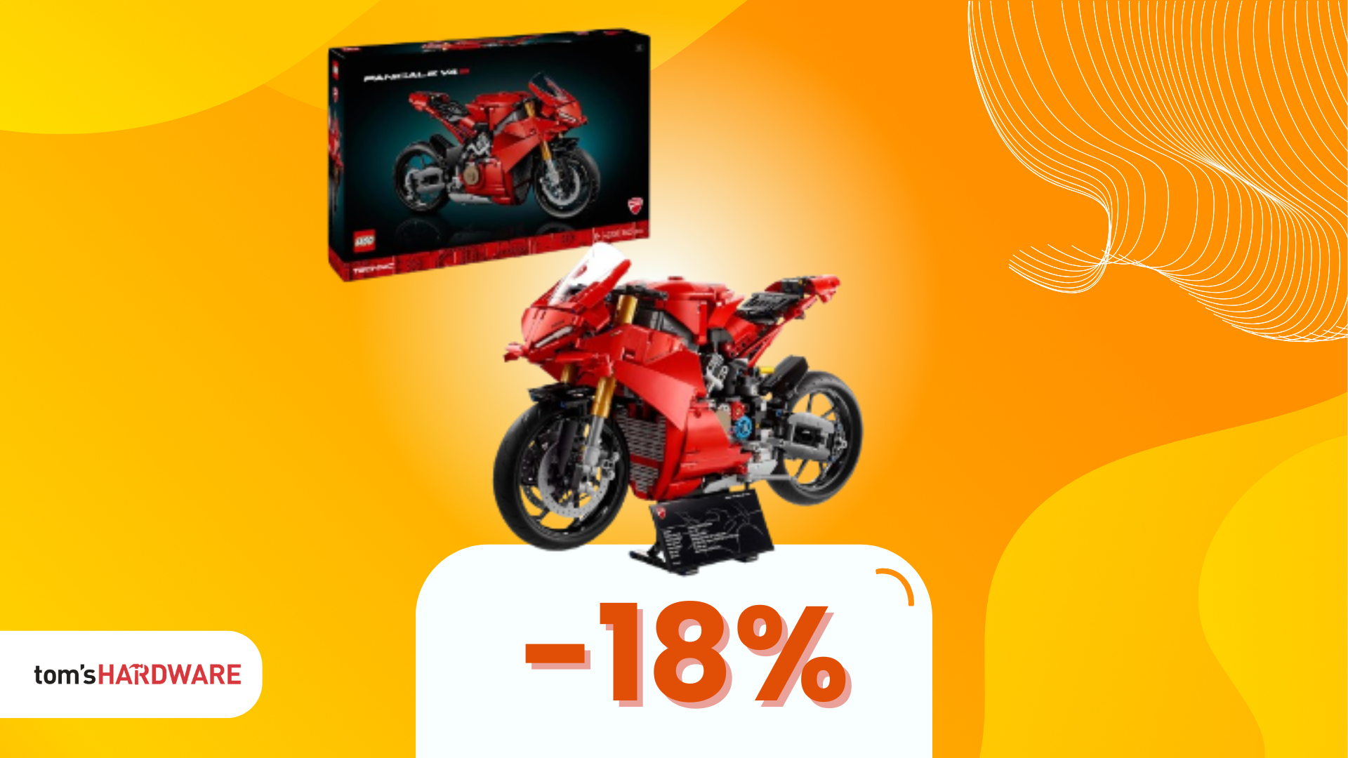 Un regalo per la festa del papà? La Ducati Panigale V4 S LEGO!