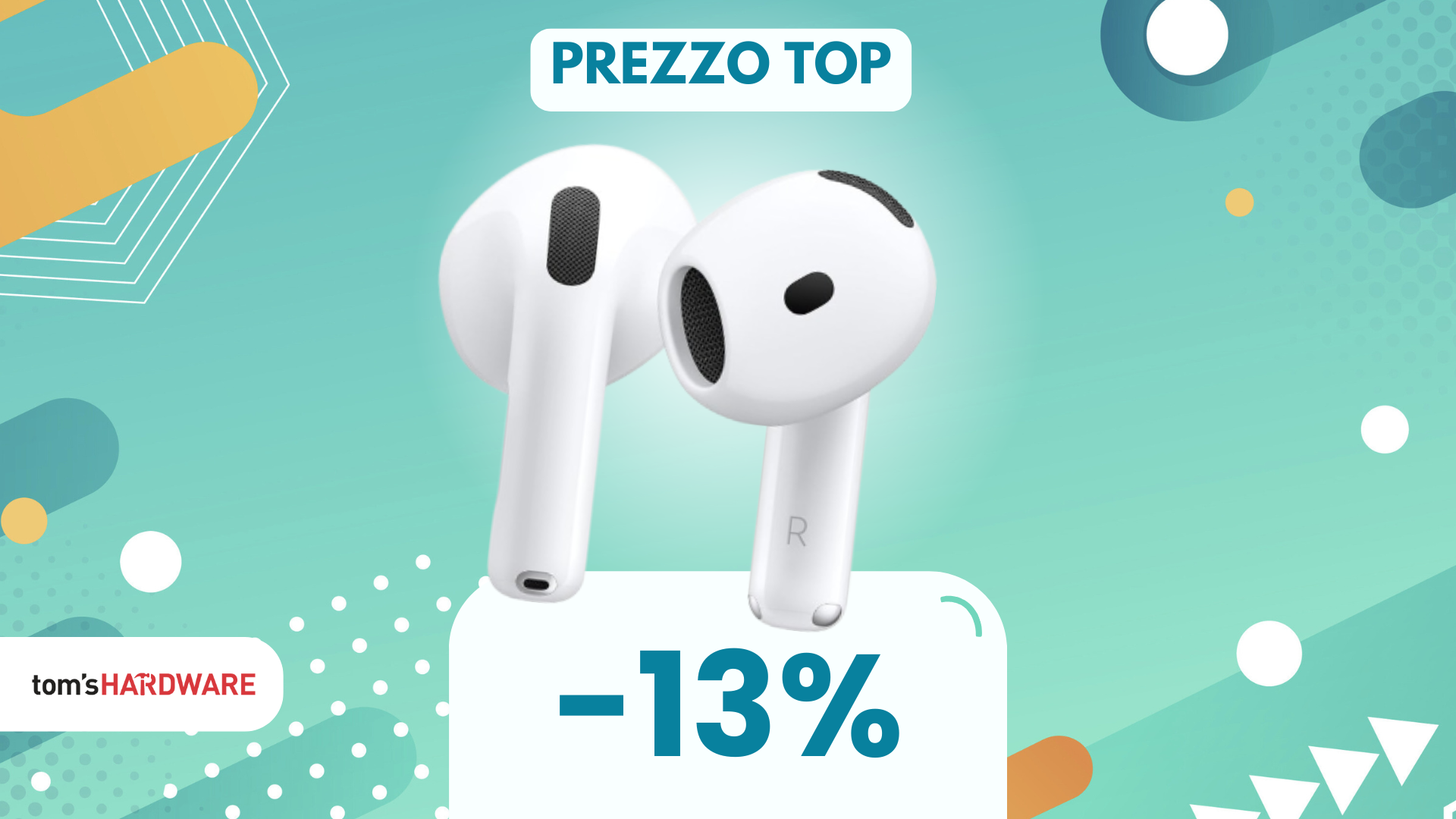 Non c'è tempo da perdere: AirPods 4 oggi in OFFERTA a soli 129€!