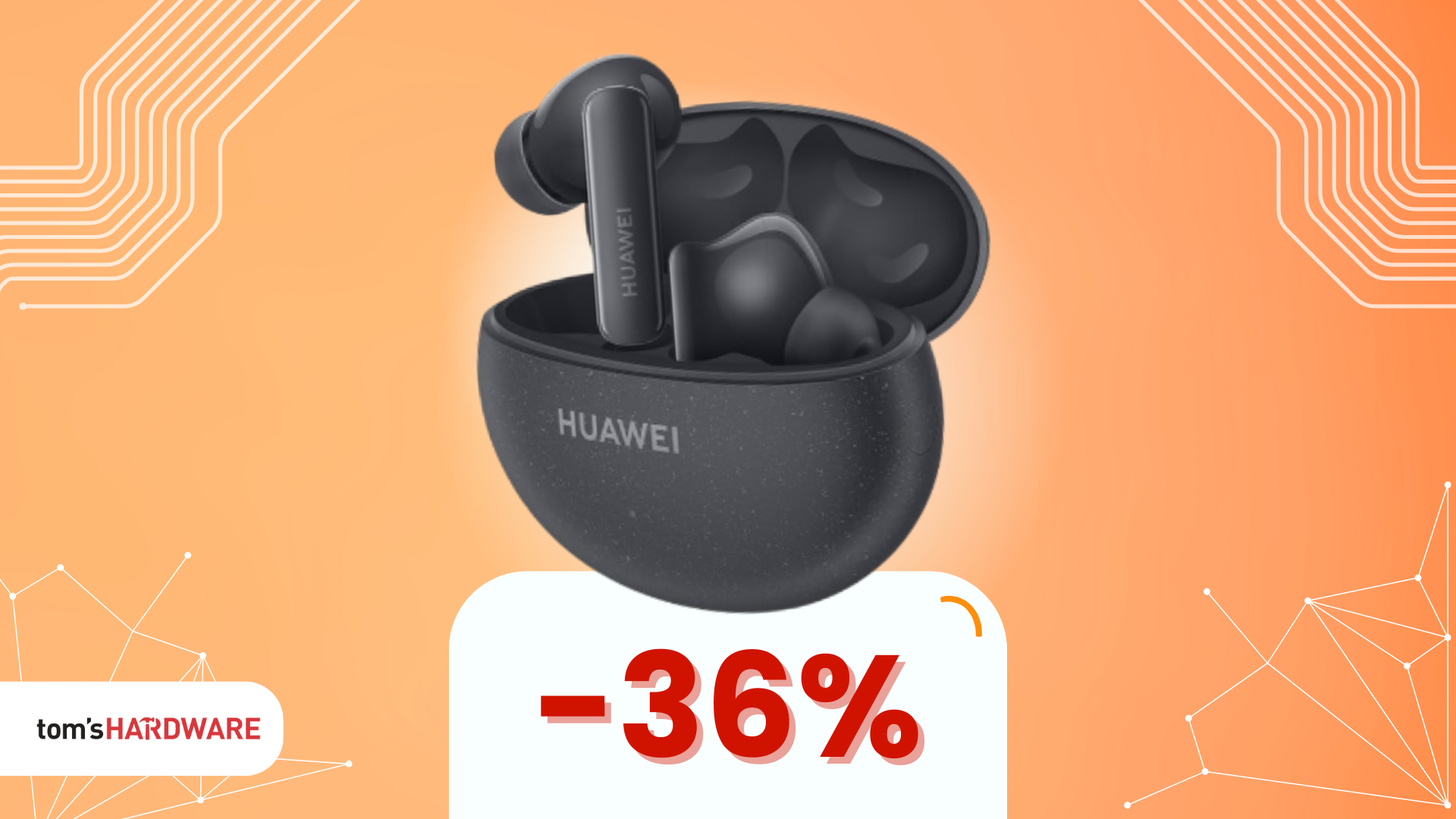 Huawei FreeBuds 5i a soli 64€ con 3 modalità ANC!