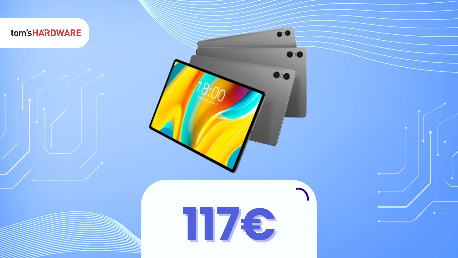 A soli 117€, questo tablet con cornici da 8mm ti farà sentire come se avessi un top di gamma