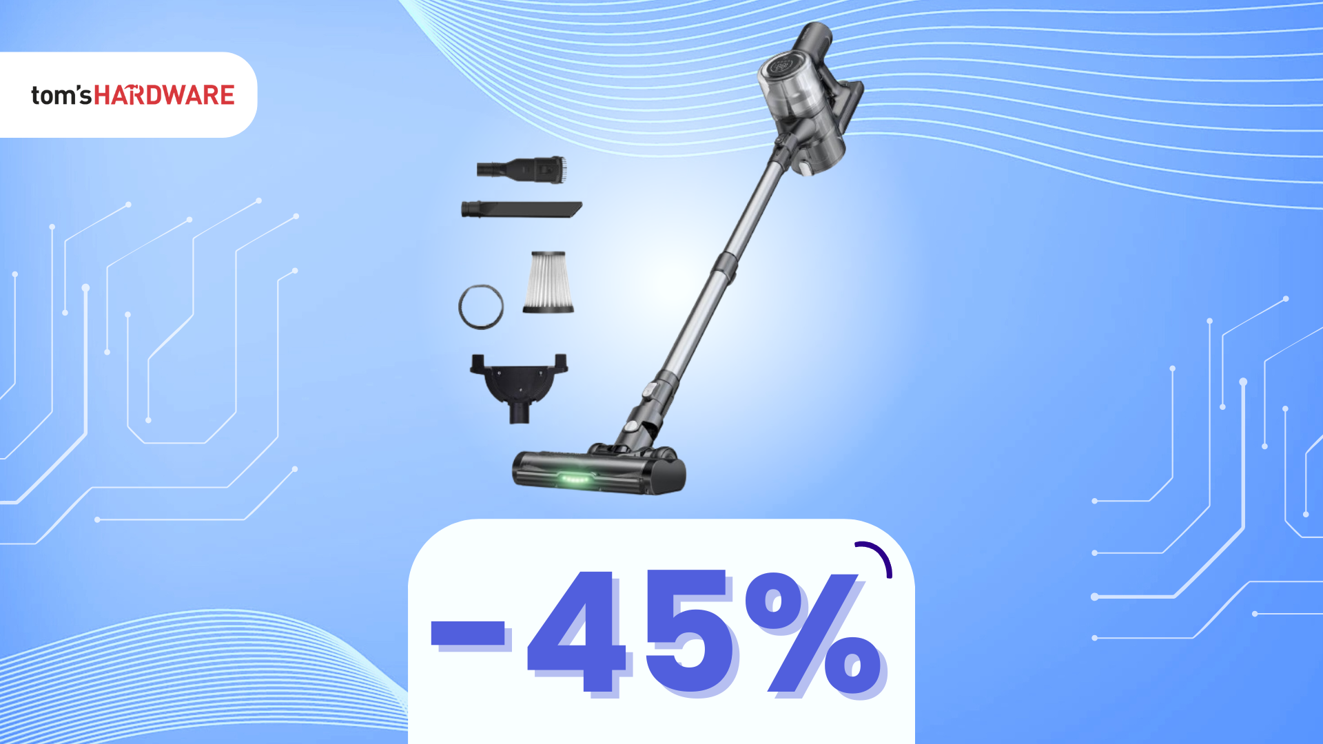 SCONTO IMPERDIBILE del 45% su questo aspirapolvere TOP!