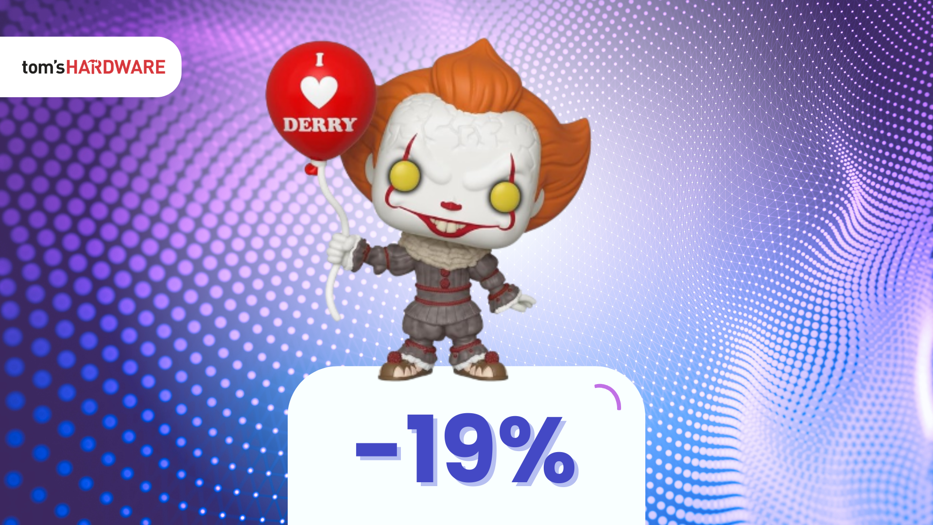 Funko Pop di Pennywise a soli 13€: ha anche il palloncino!