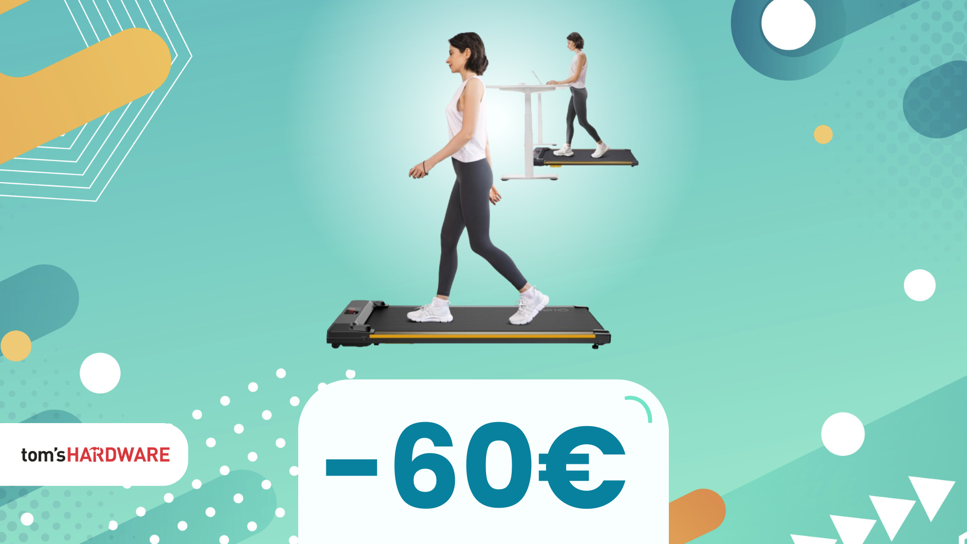 Non rinunciare al fitness: questo tapis roulant salvaspazio è perfetto per te!