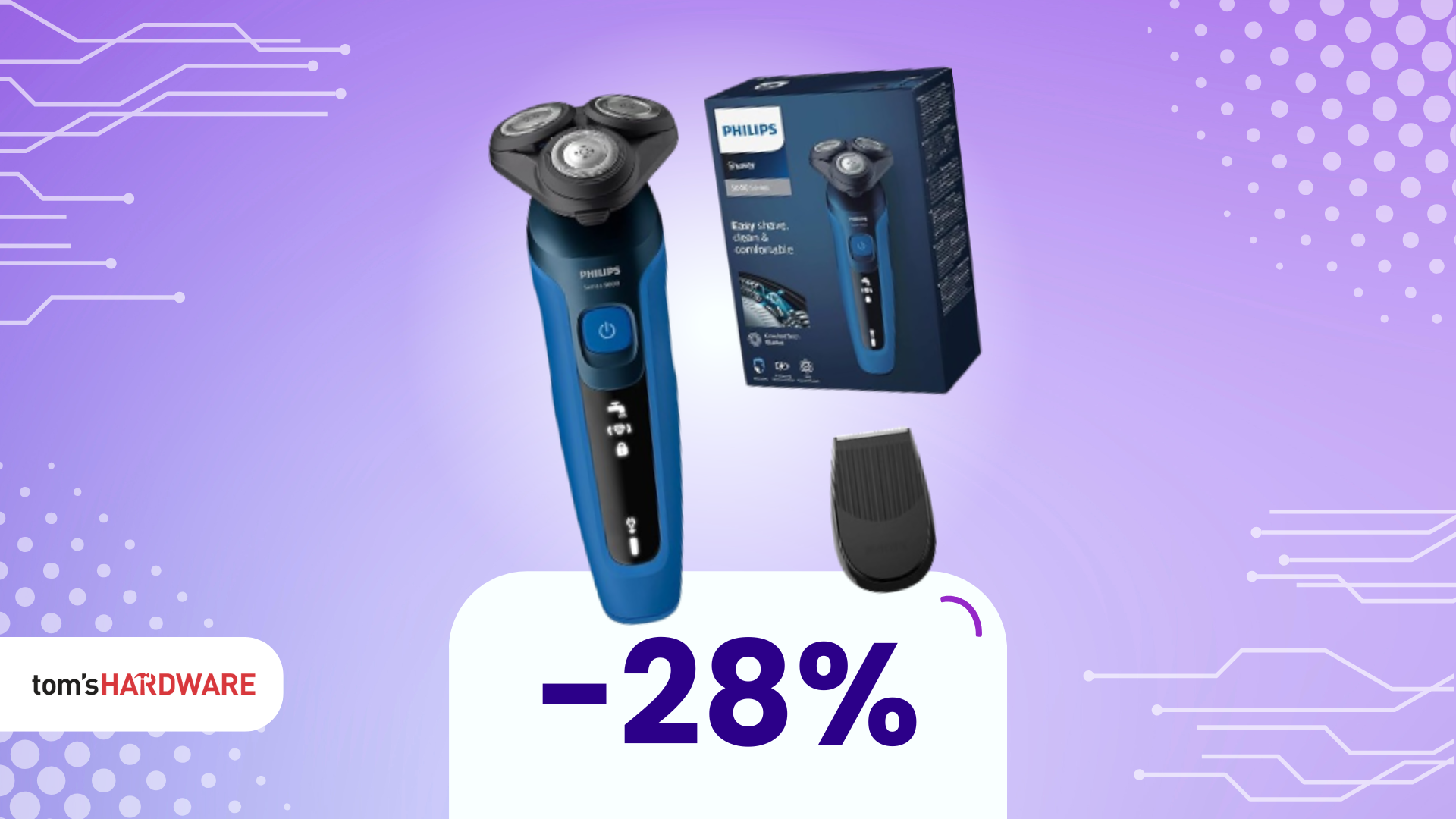 Costa solo 65€ e il papà impazzirà per questo rasoio Philips!