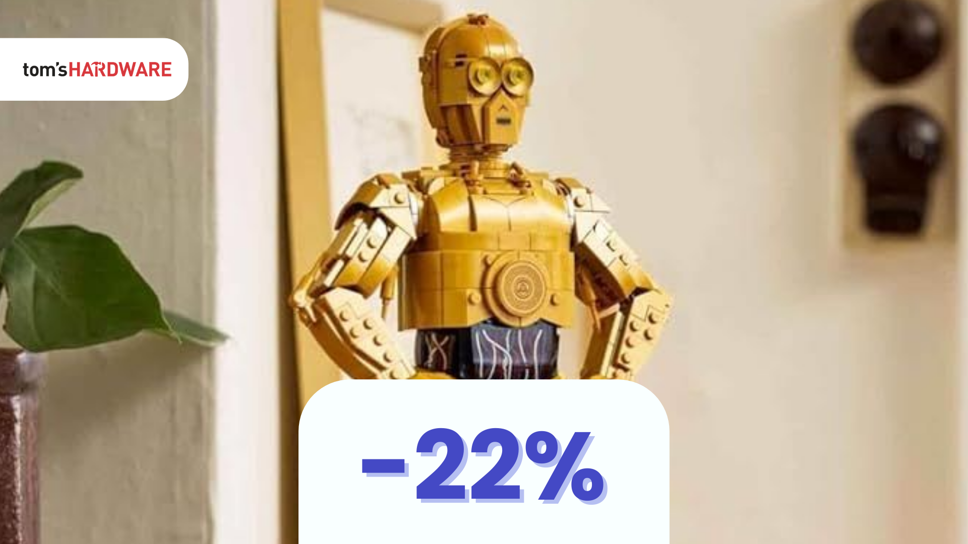 Se amate Star Wars non potete perdervi il C-3PO LEGO!