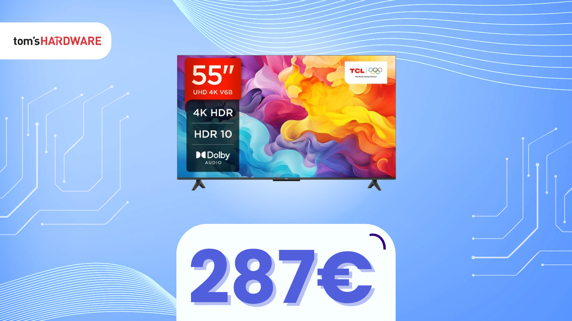 Gioca al massimo livello con questa smart TV, oggi con DOPPIO SCONTO!