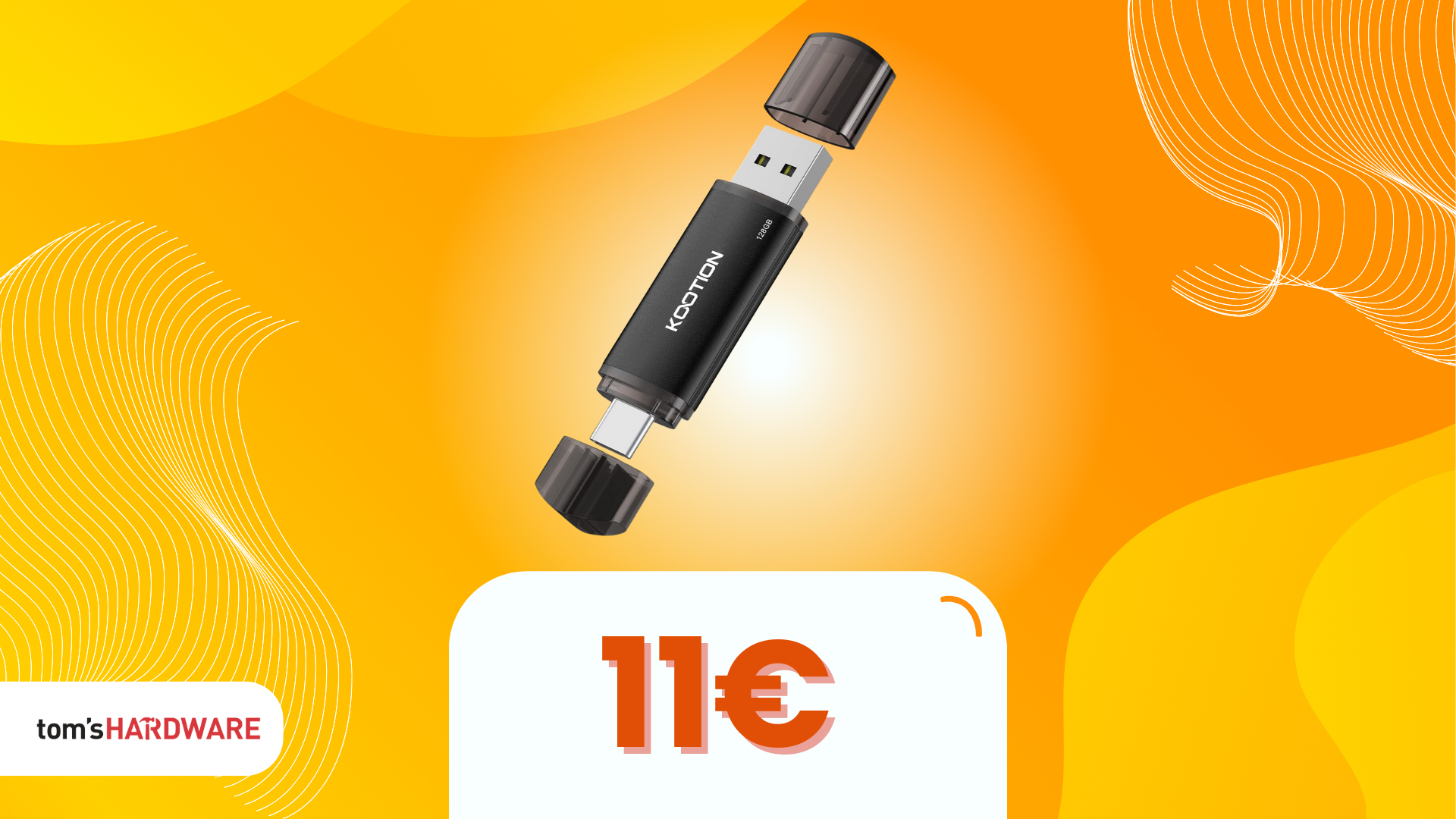 Questa chiavetta USB ha il DOPPIO attacco ed è disponibile a SOLI 11€!