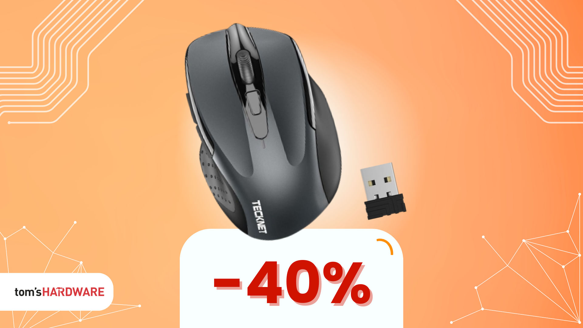 Il mouse ergonomico e versatile che ti serve: eccolo a 12€!