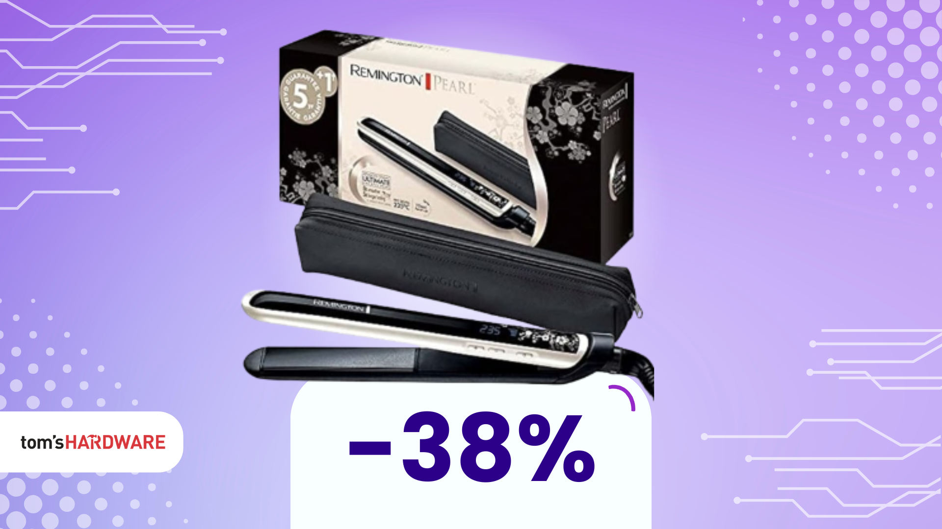 Capelli belli e brillanti con la piastra Remington a soli 25€!