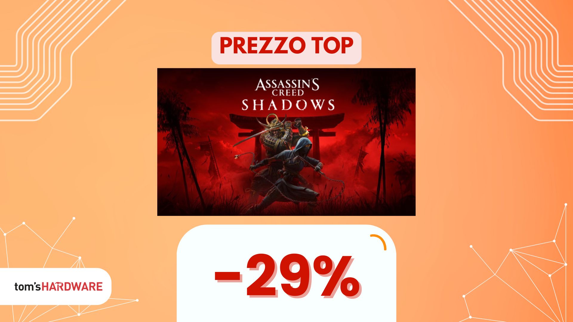 Assassin's Creed Shadows: puoi già risparmiare sulle versioni PC e Xbox, Deluxe inclusa