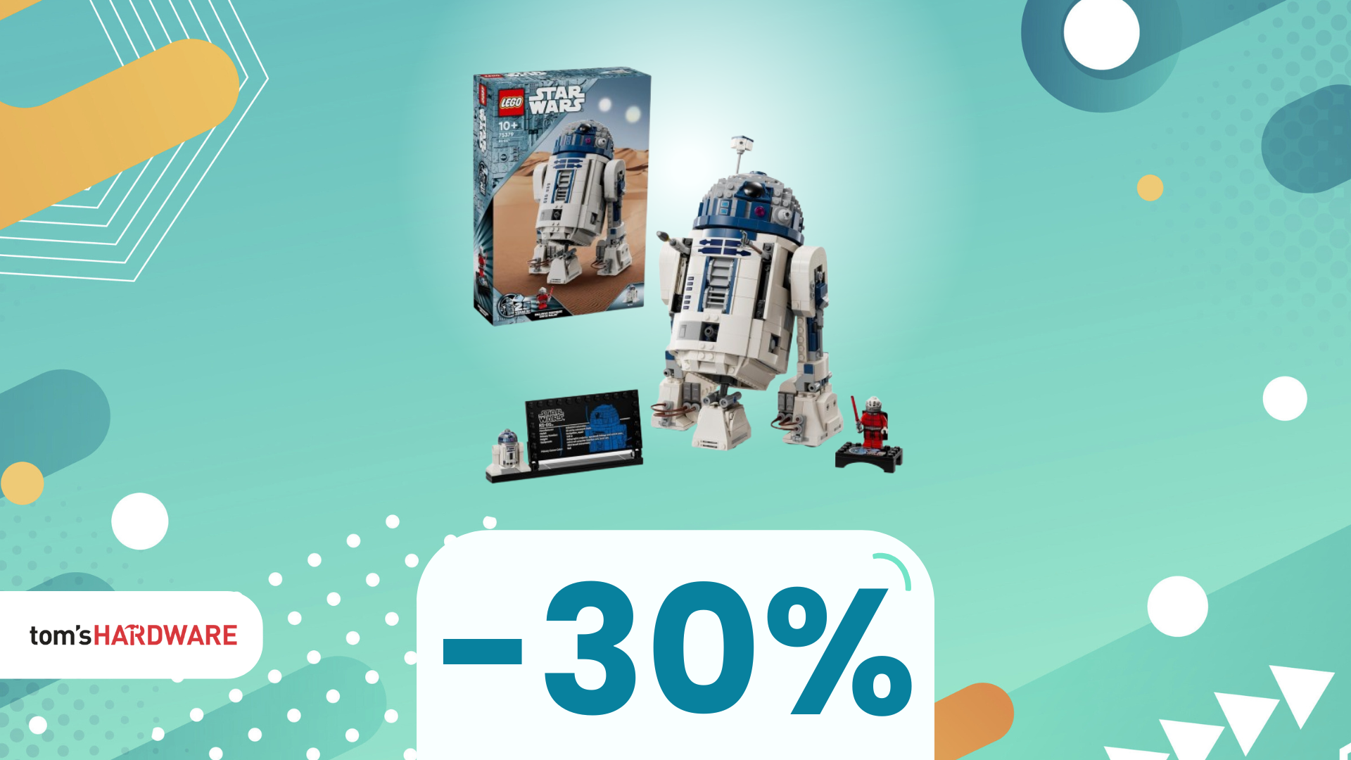 Costruisci il tuo R2-D2 con questo set LEGO in SUPER SCONTO! Un must-have per ogni fan!