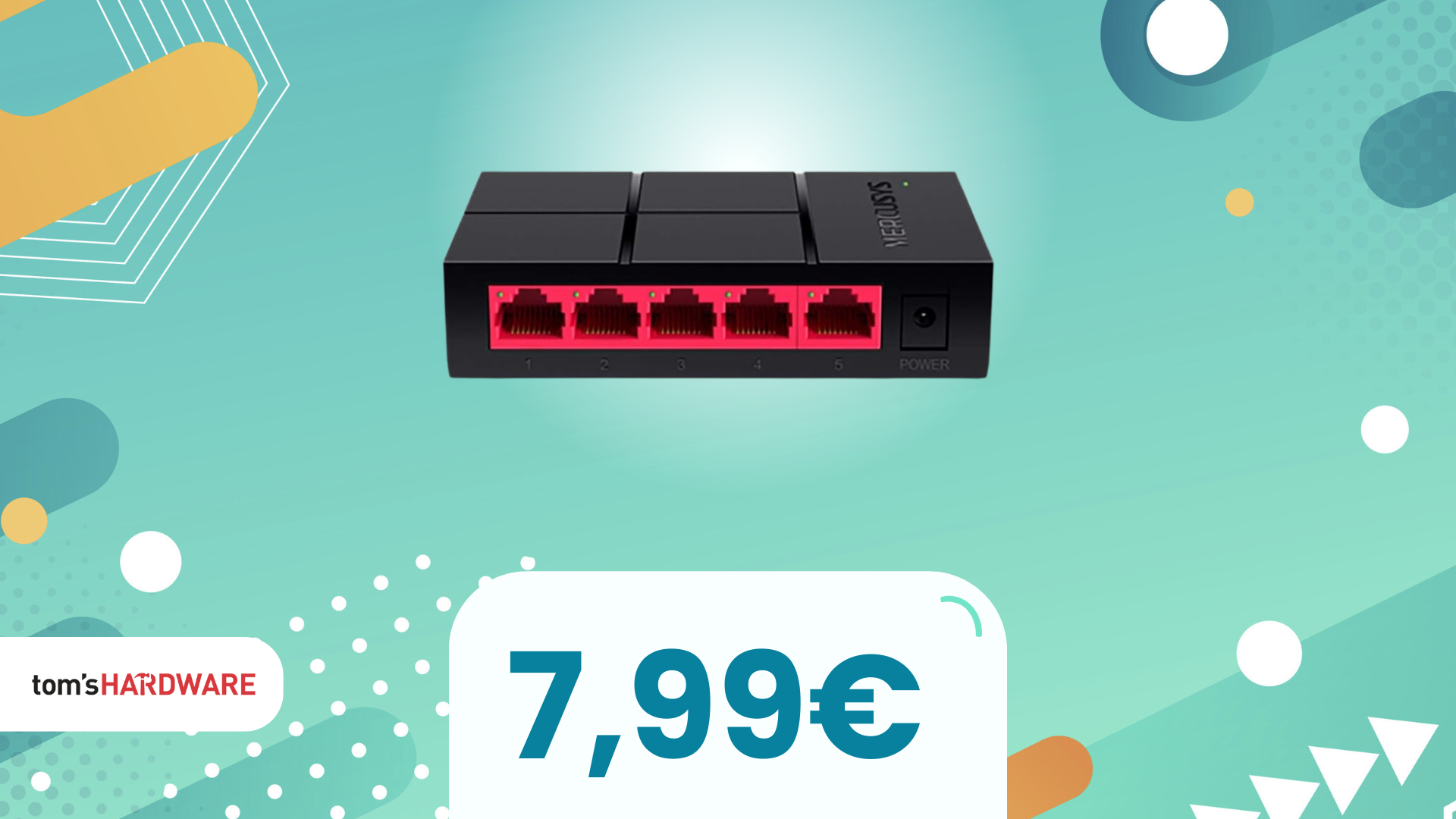 Il segreto per una rete cablata perfetta? Questo switch TP-Link oggi lo paghi MENO DI 8€!